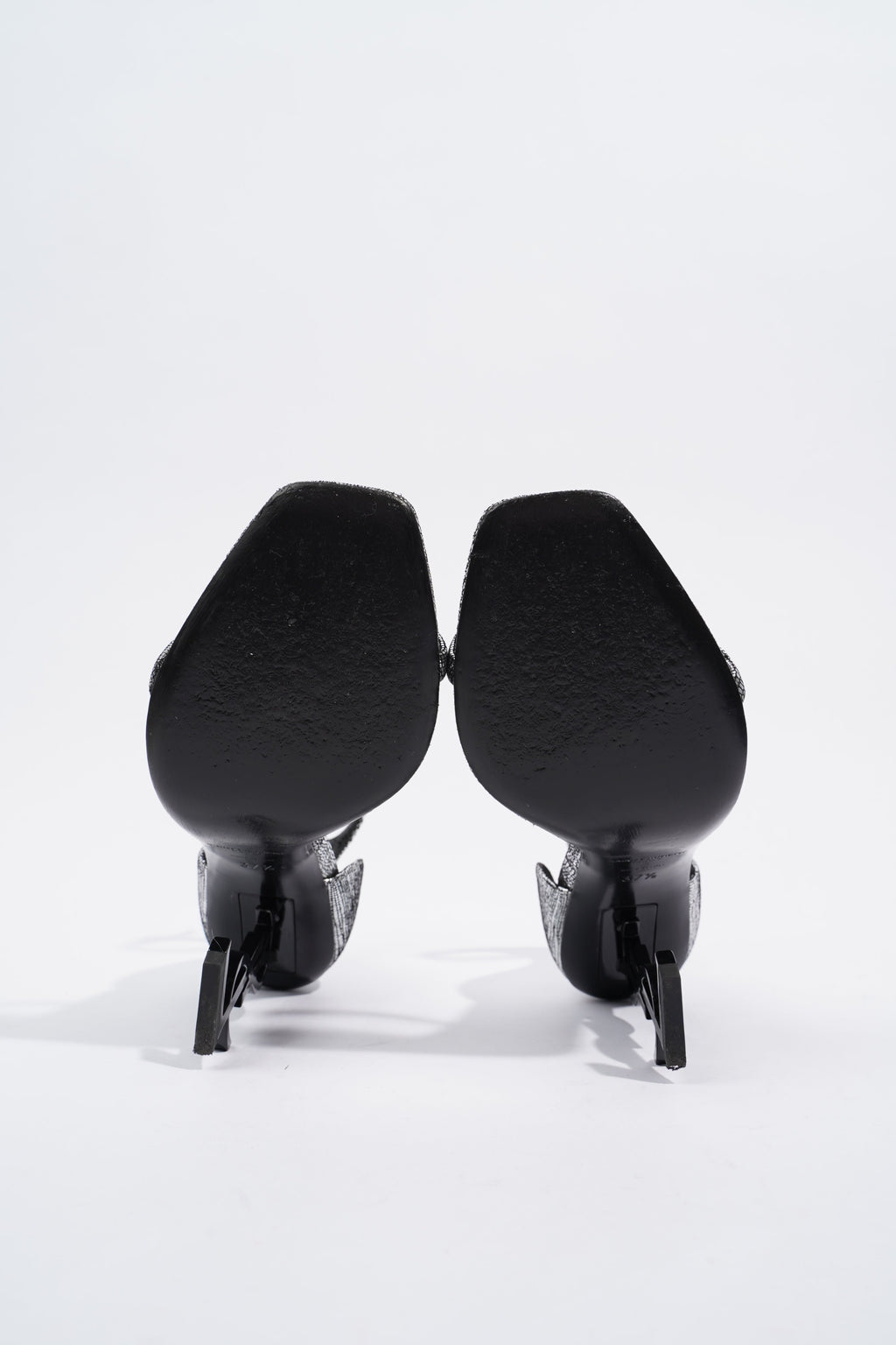 Saint Laurent Opyum 110 Silver EU 37.5 / UK 4.5
