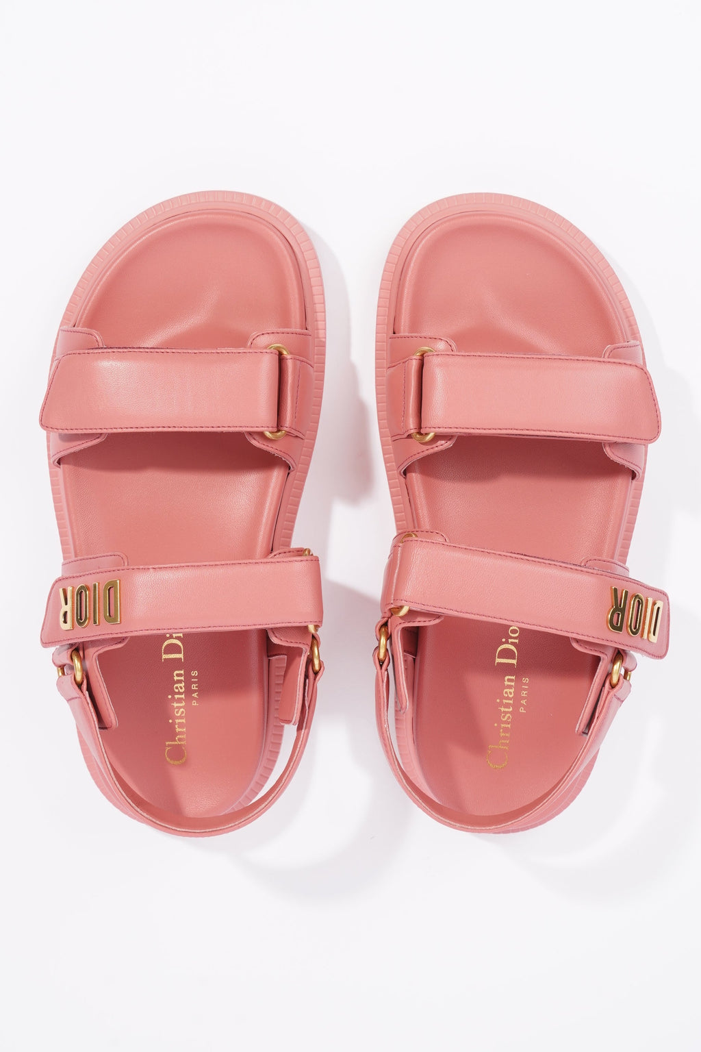 Christian Dior Womens Act Sandal Dusty Coral EU 37.5 / UK 4.5