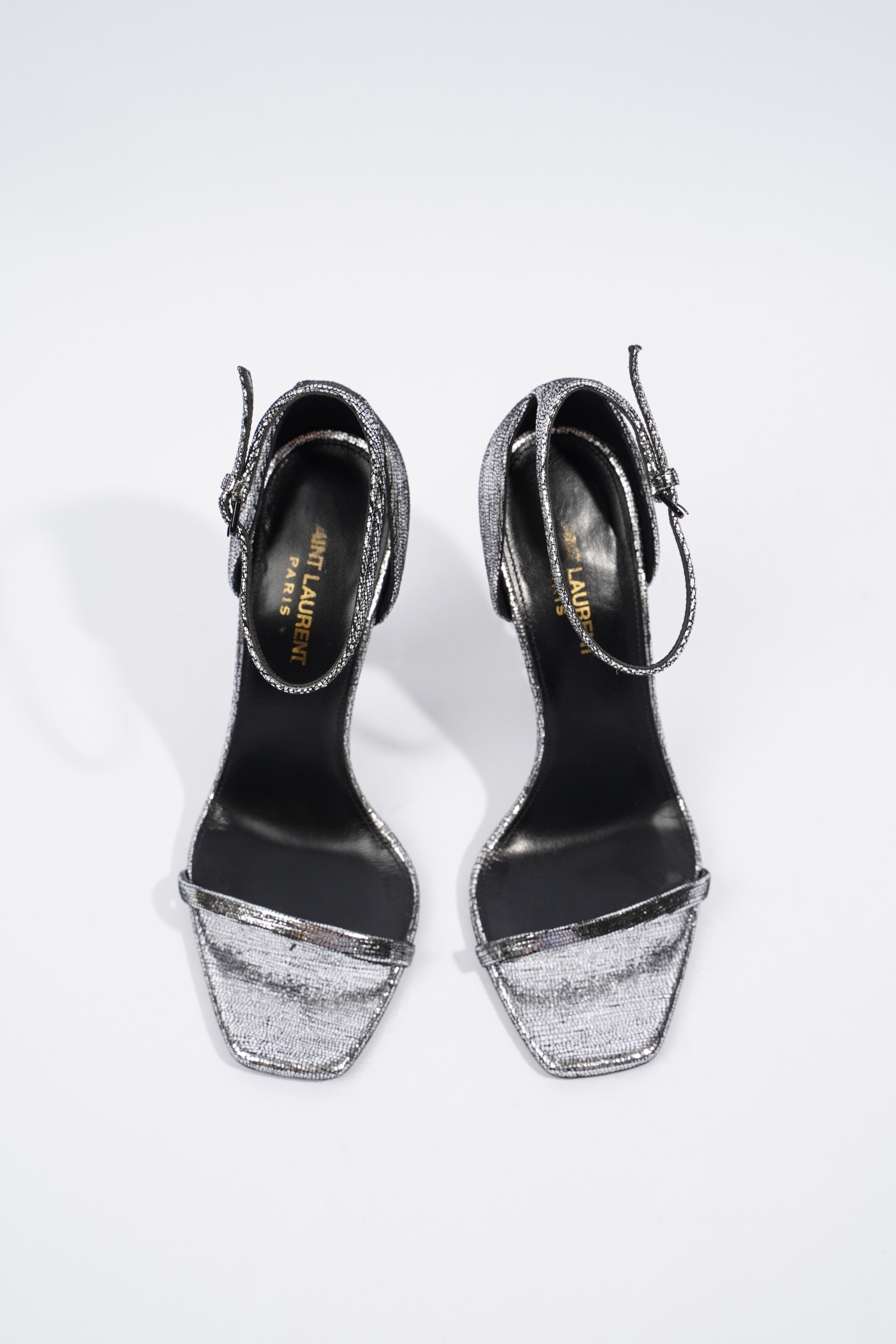 Saint Laurent Opyum 110 Silver EU 37.5 / UK 4.5