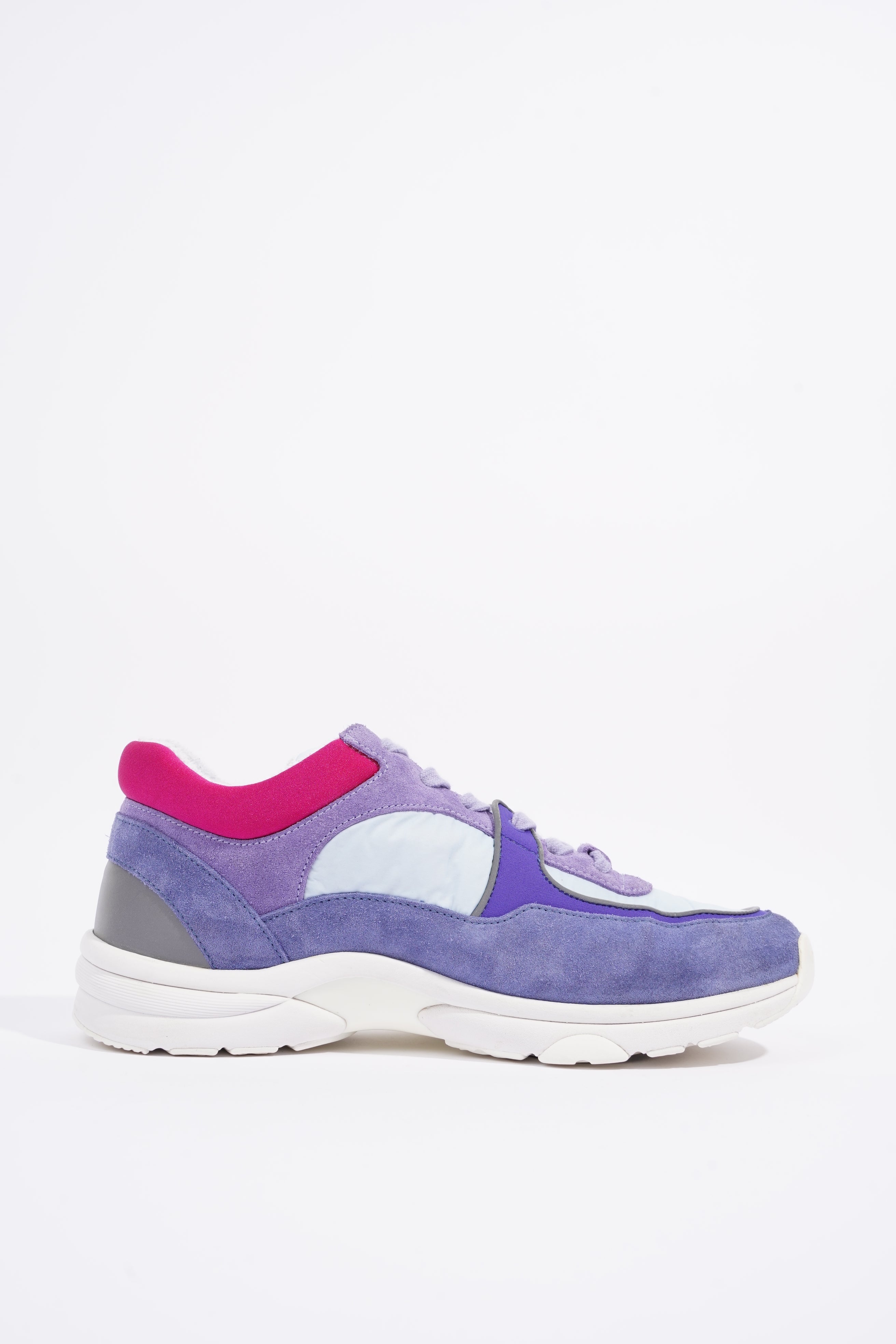 Chanel Womens CC Logo Trainer Purple / Pink EU 39 / UK 6