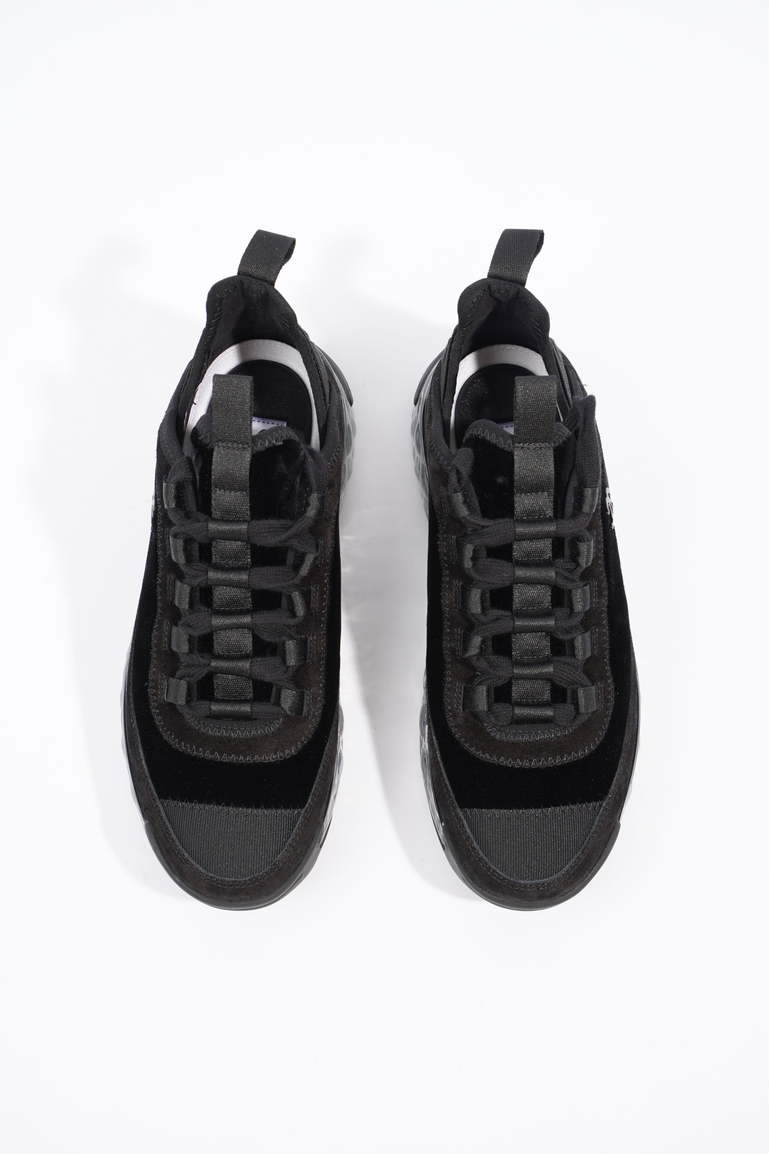 Chanel Womens CC Logo Black / Clear EU 36 / UK 3