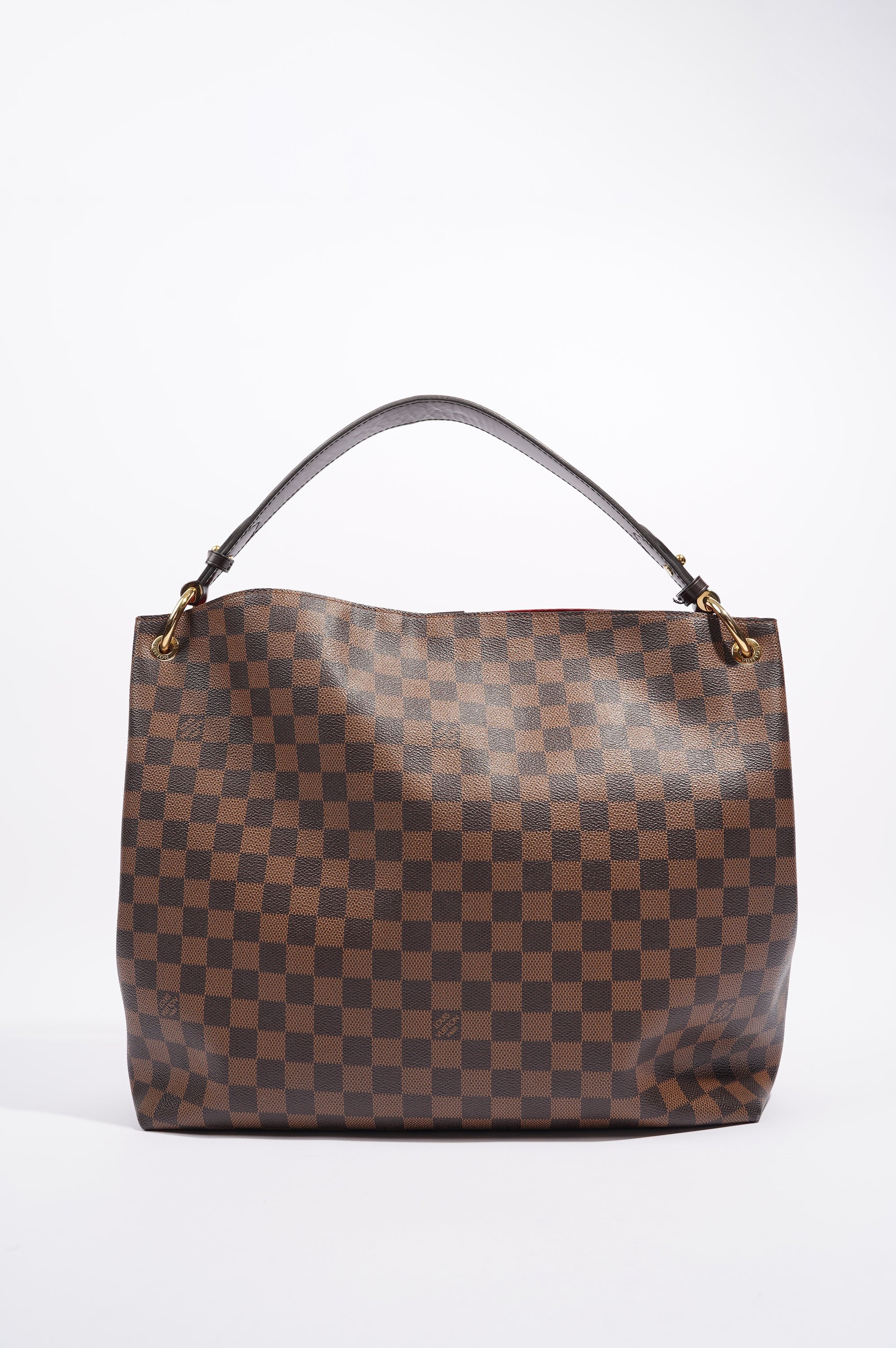 Louis Vuitton Womens Graceful Bag Damier Ebene Canvas MM