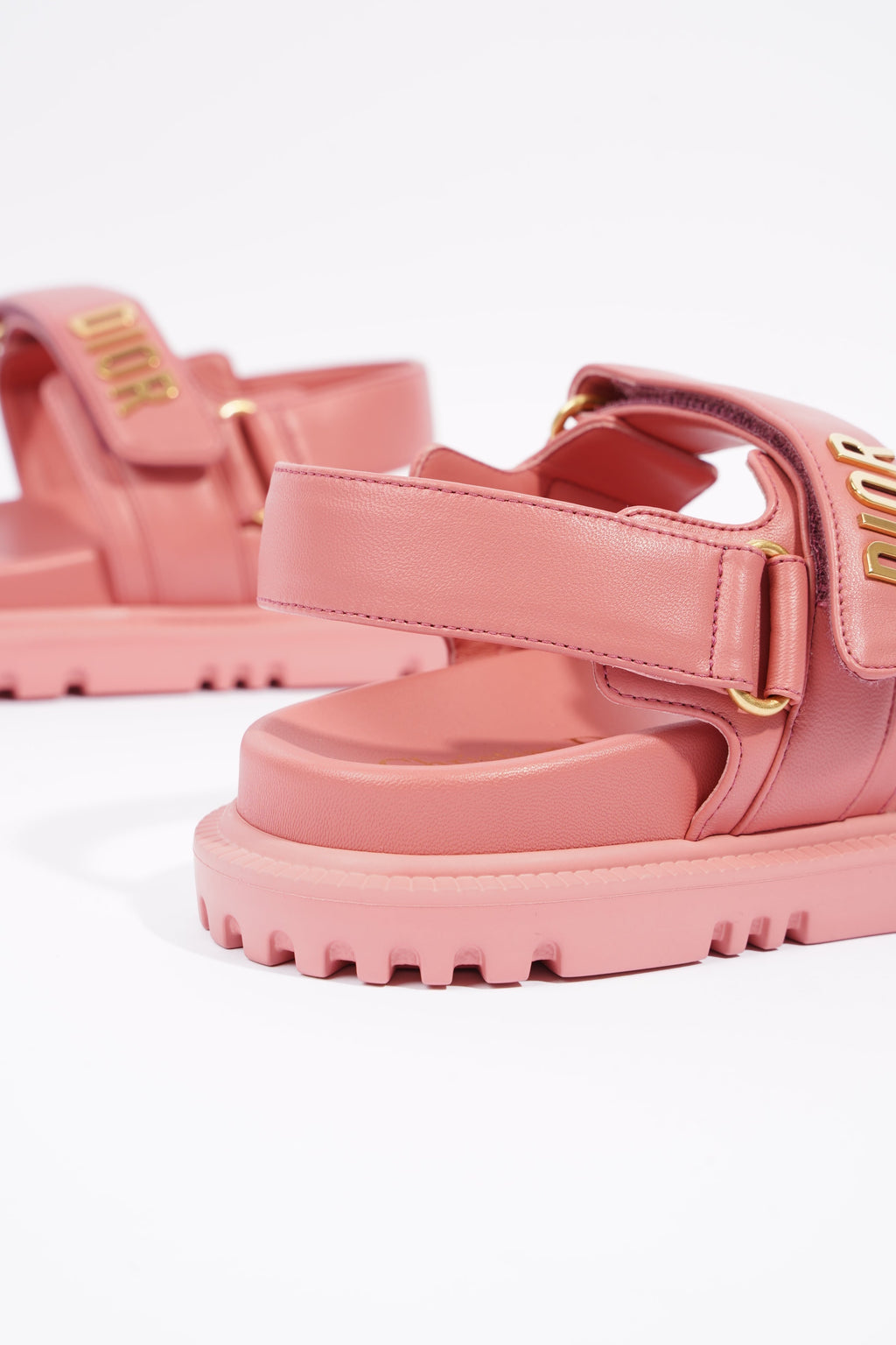 Christian Dior Womens Act Sandal Dusty Coral EU 37.5 / UK 4.5