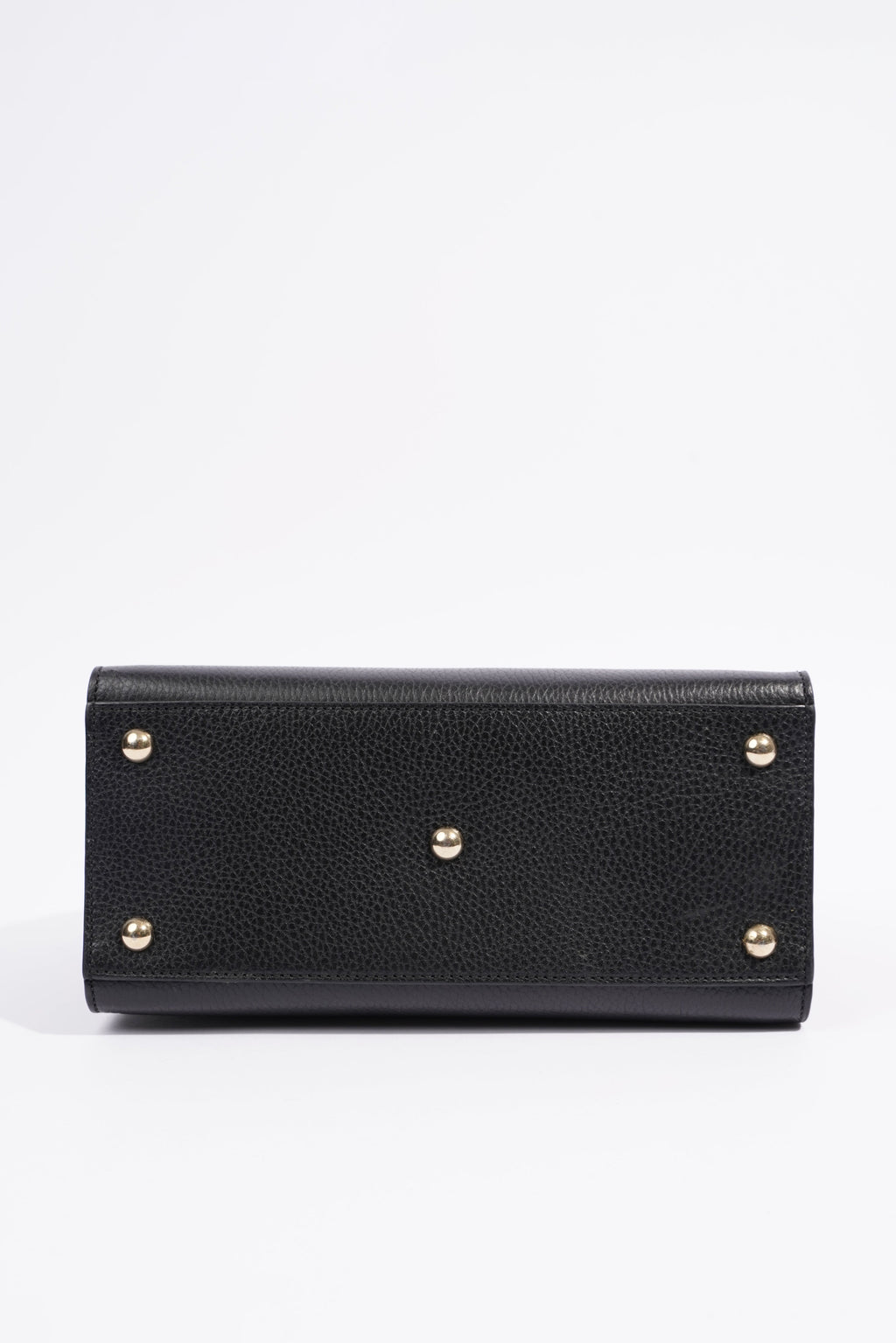 Gucci Womens Soho Tote Bag Black Leather Small