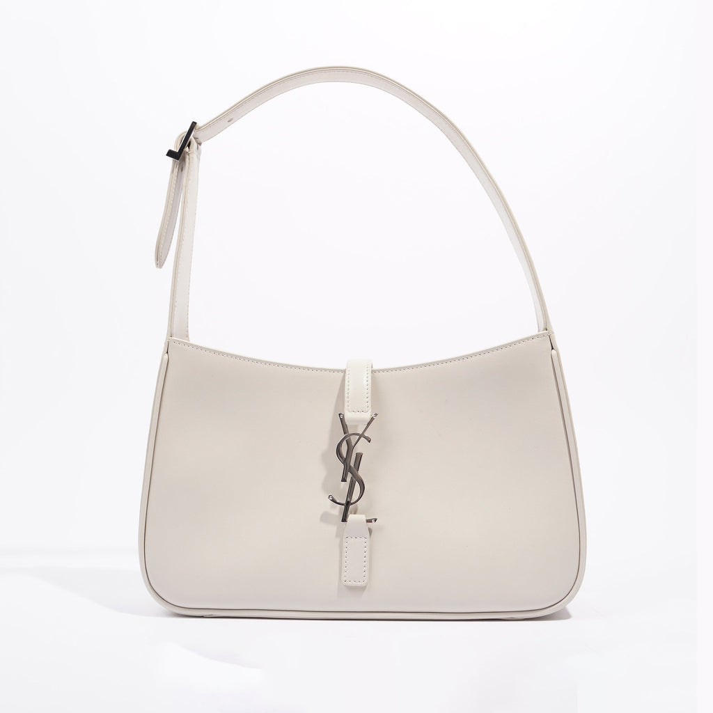 Saint Laurent Womens LE 5 A & Hobo White