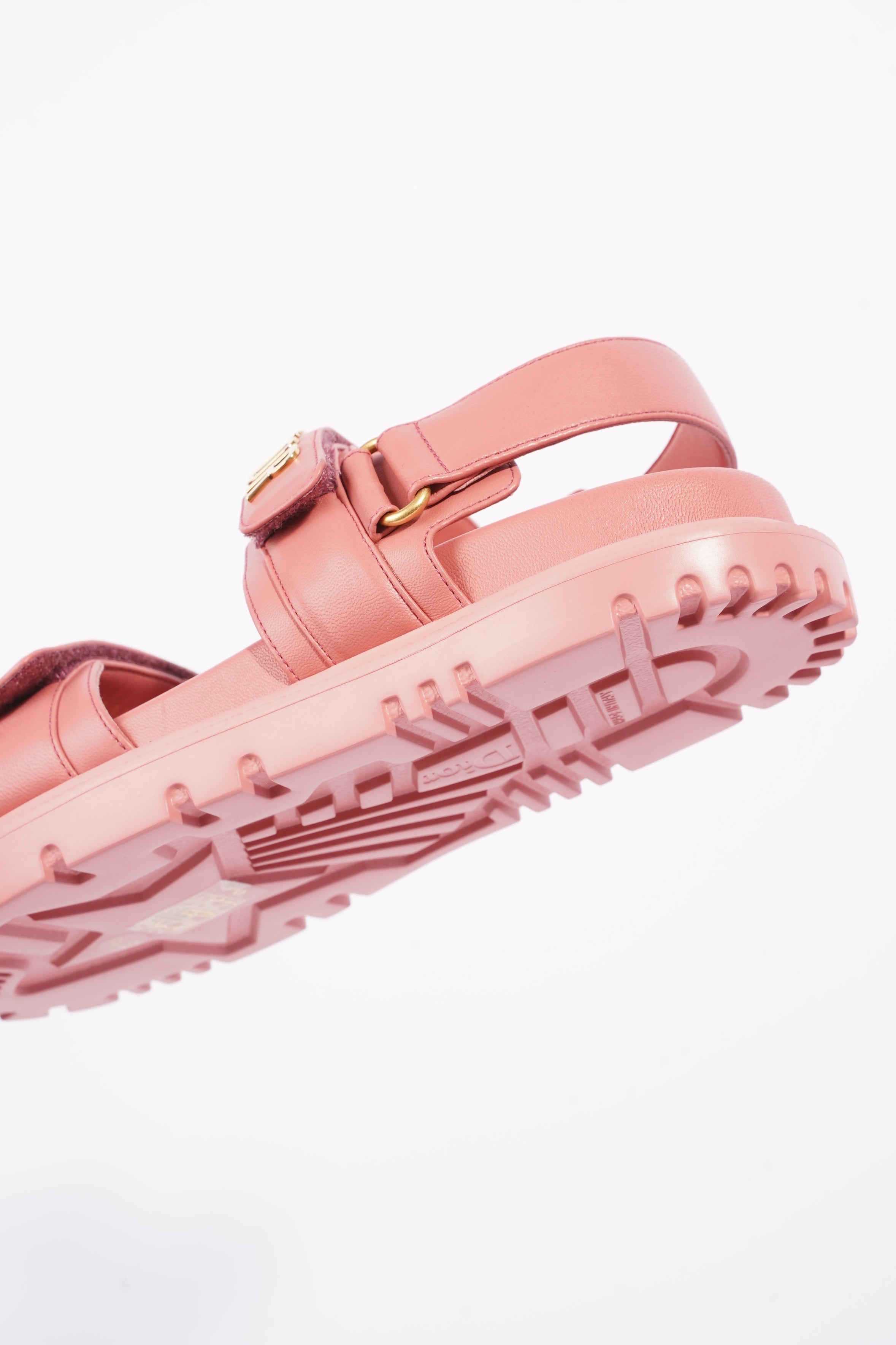 Christian Dior Womens Act Sandal Dusty Coral EU 37.5 / UK 4.5
