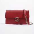 Gucci Womens Interlocking WOC Red
