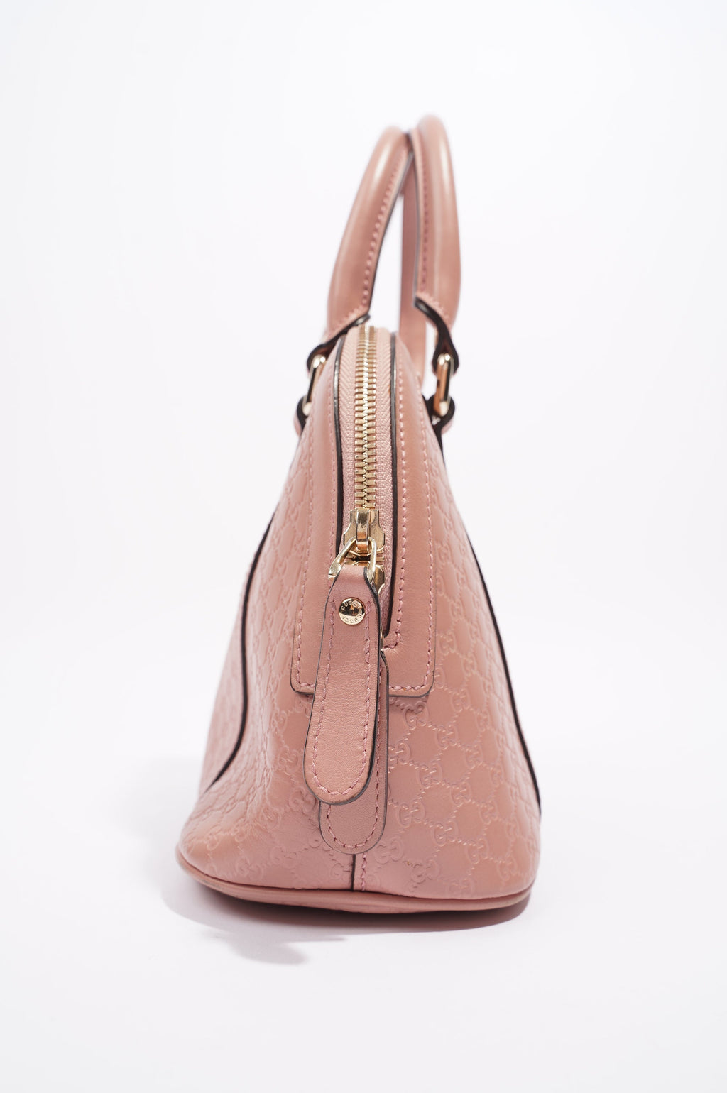 Gucci Dome Bag Pink Guccissima Mini