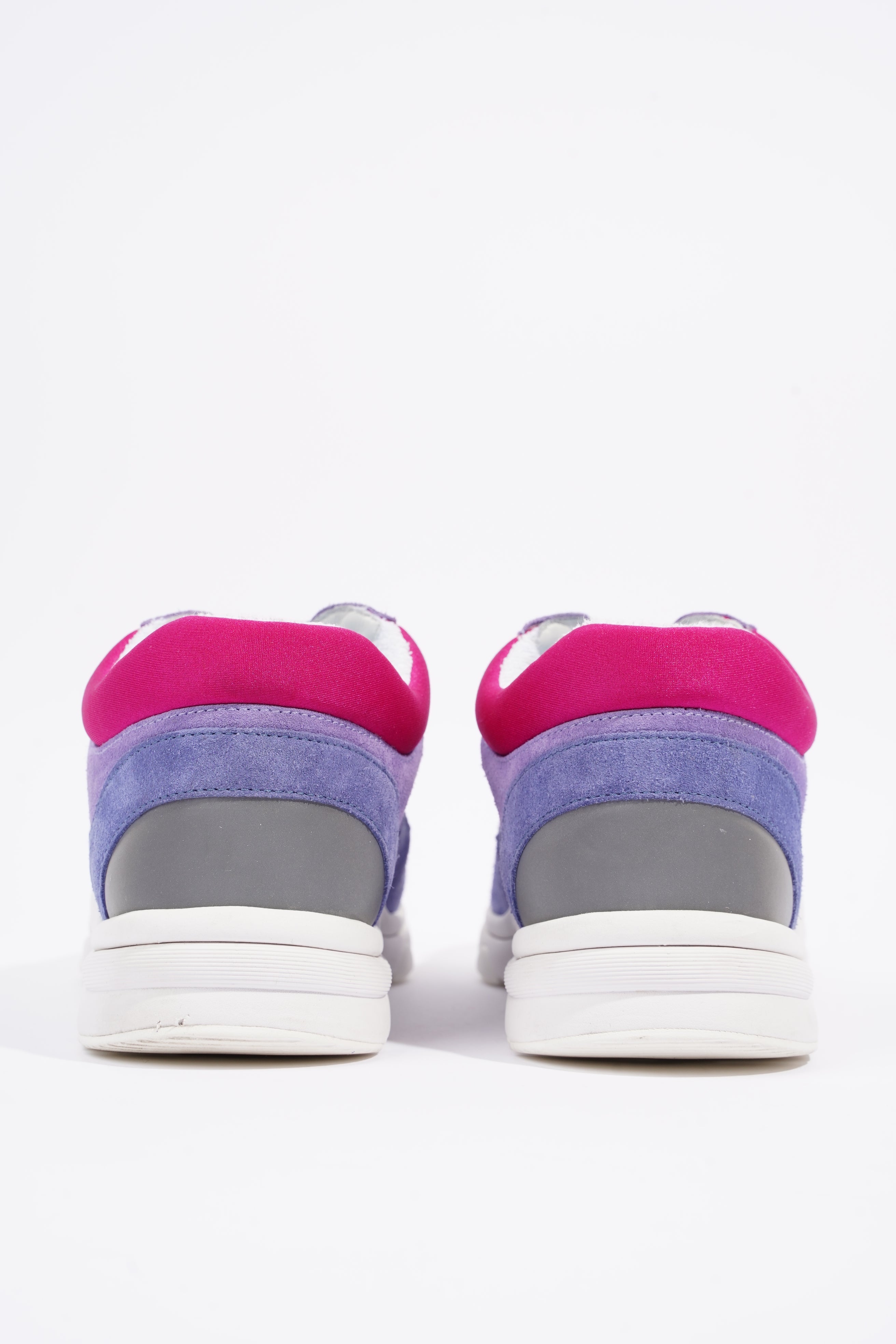 Chanel Womens CC Logo Trainer Purple / Pink EU 39 / UK 6