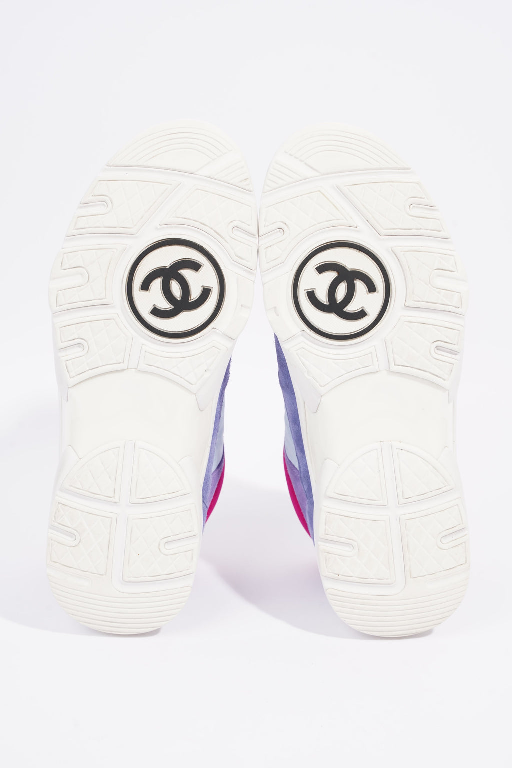 Chanel Womens CC Logo Trainer Purple / Pink EU 39 / UK 6