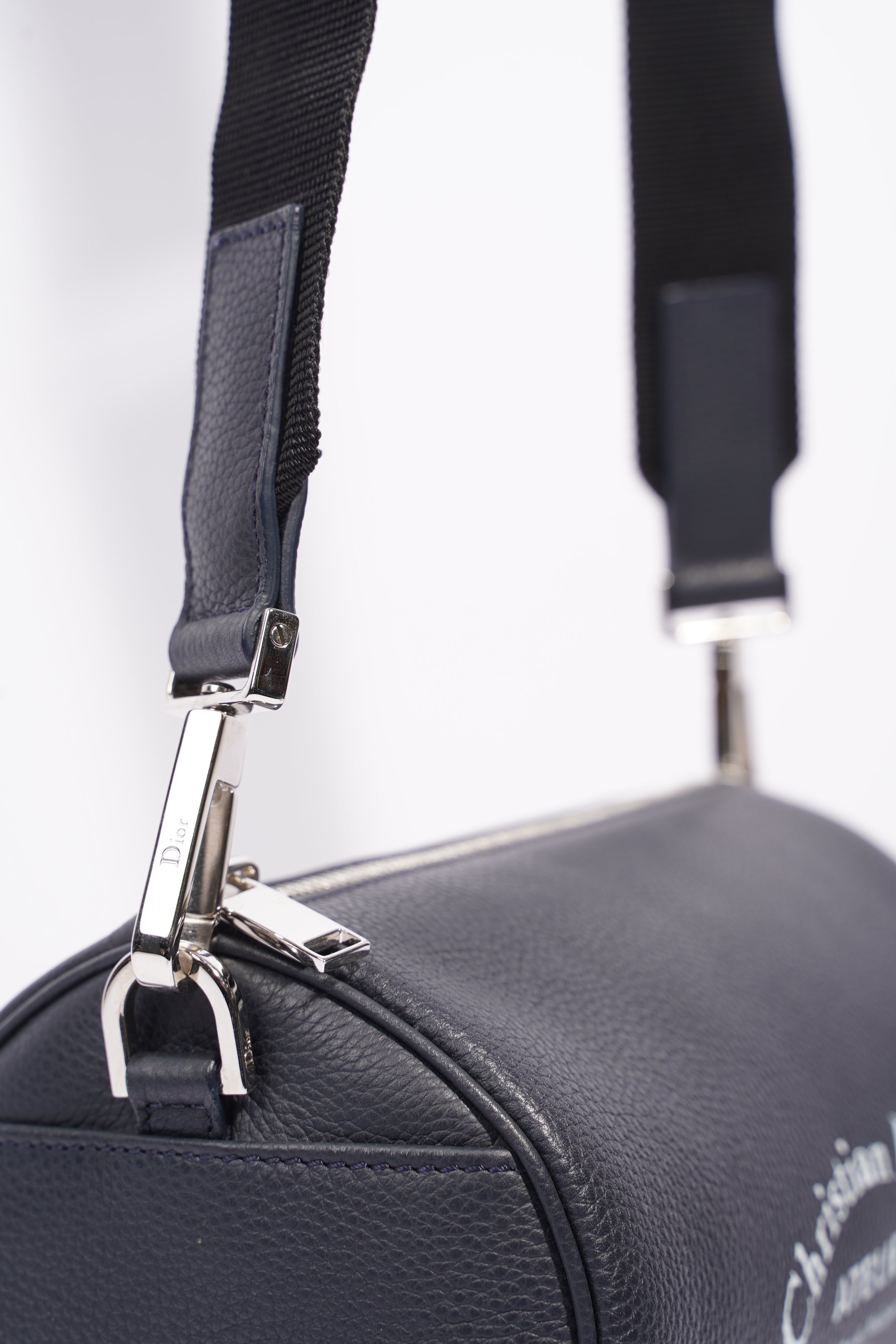 Christian Dior Mens Roller Messenger Bag Navy