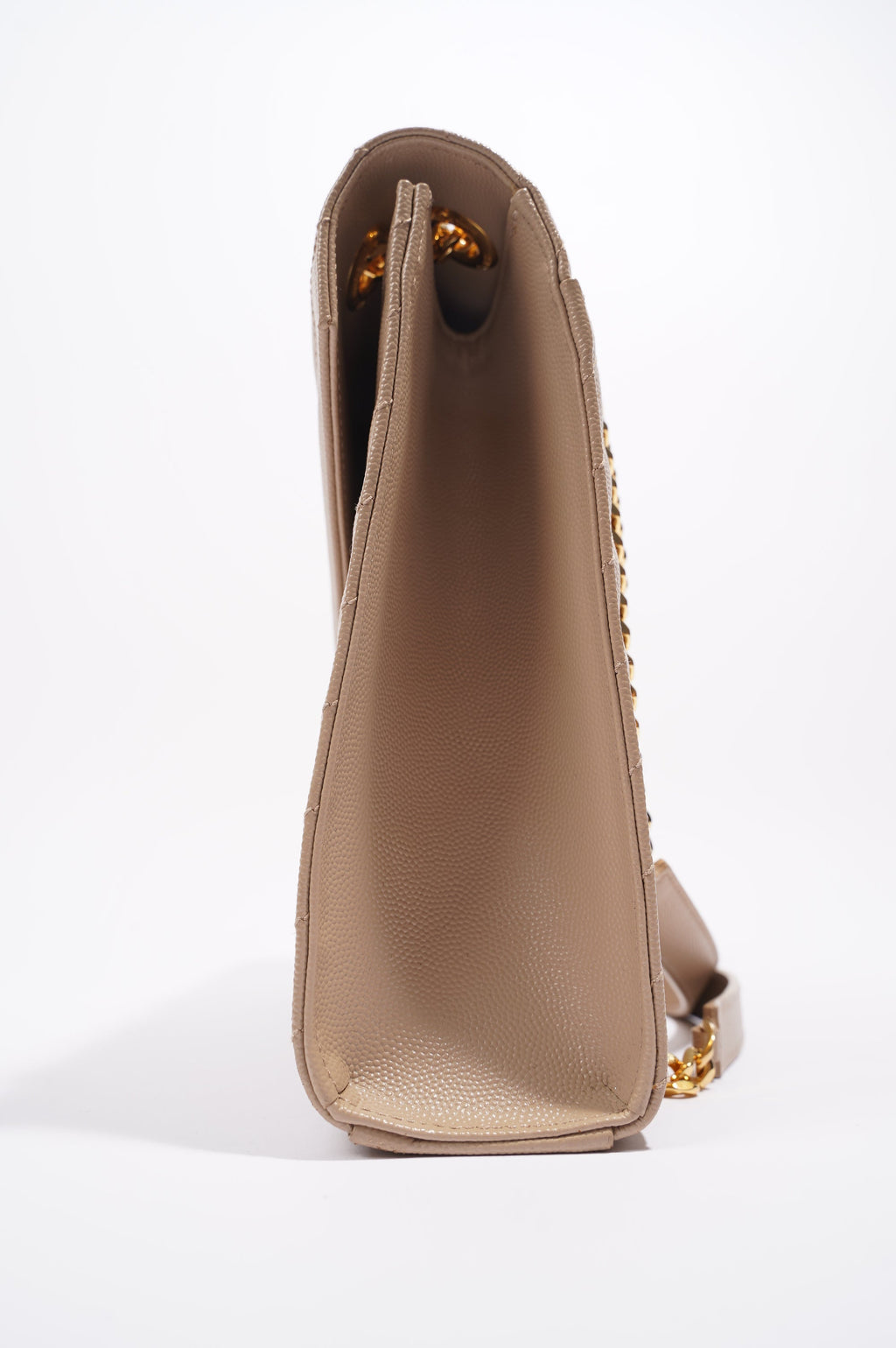 Saint Laurent Envelope Bag Nude Leather Medium