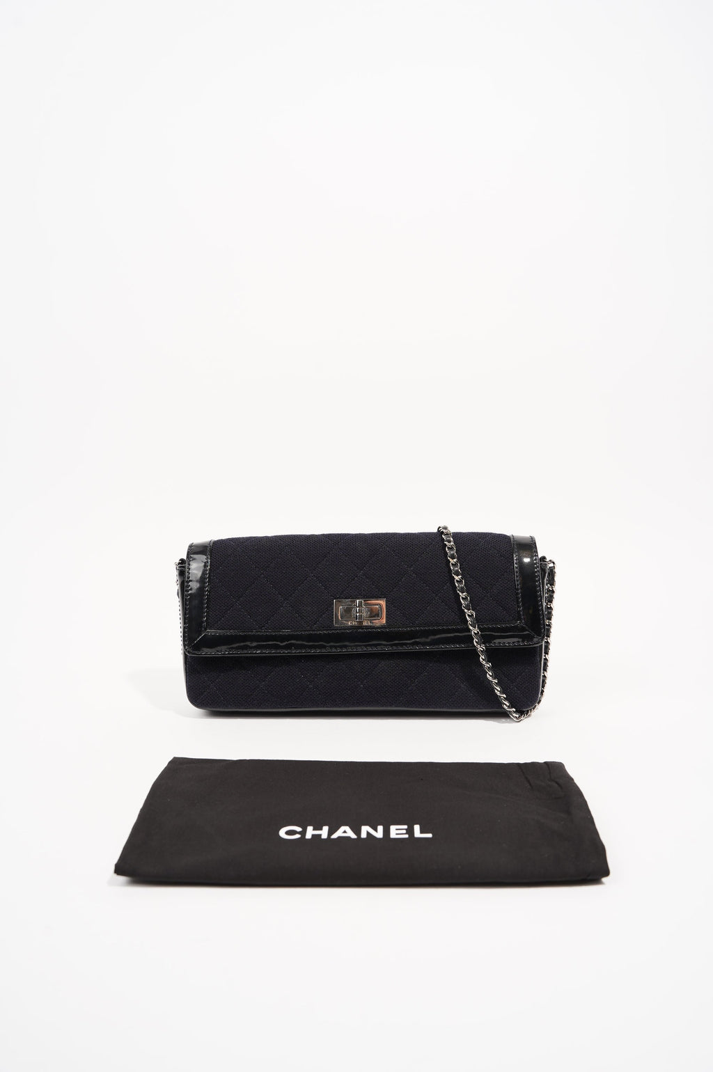 Chanel Womens East West Mademoiselle Flap Bag