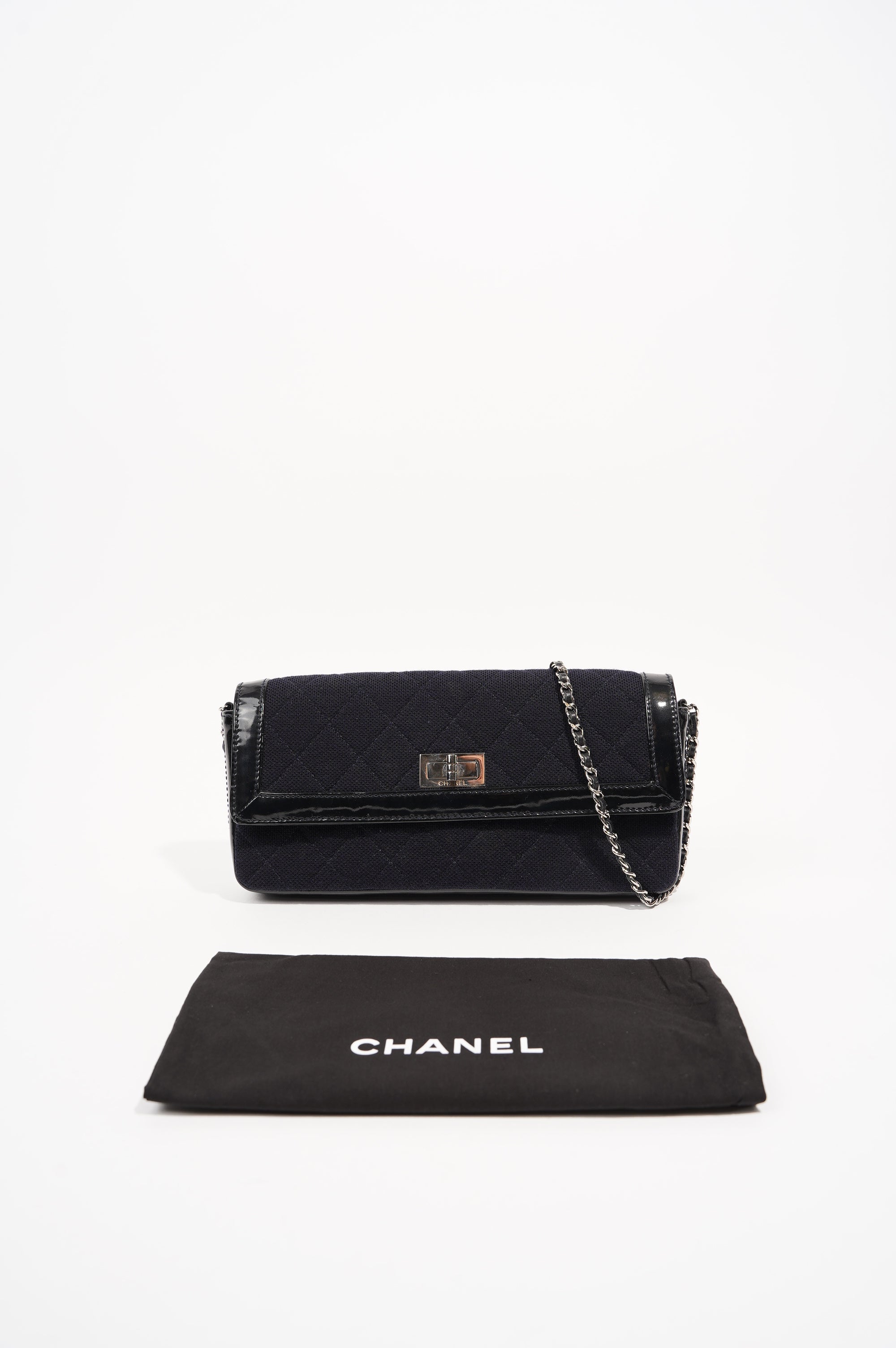 Chanel Womens East West Mademoiselle Flap Bag