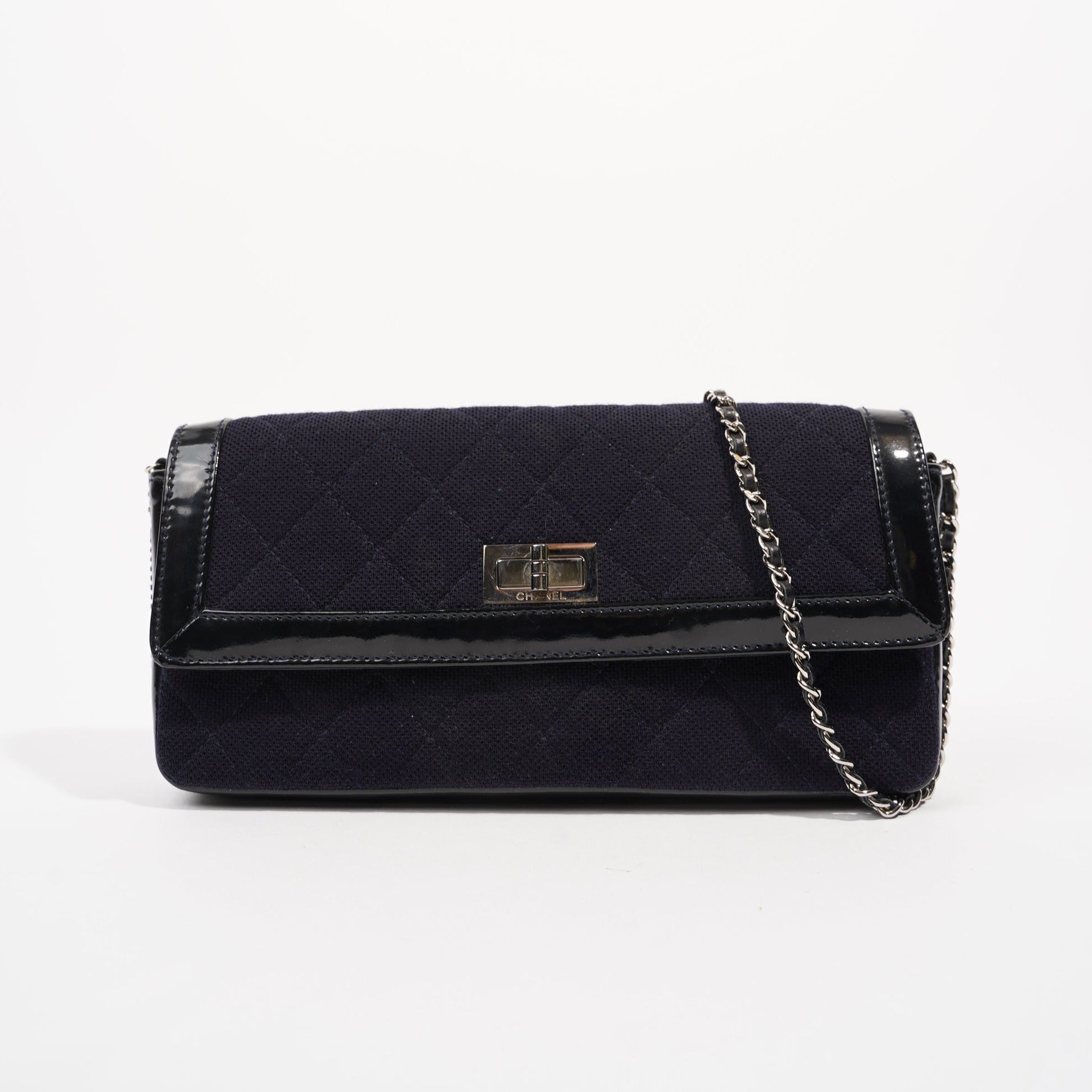 Chanel Womens East West Mademoiselle Flap Bag