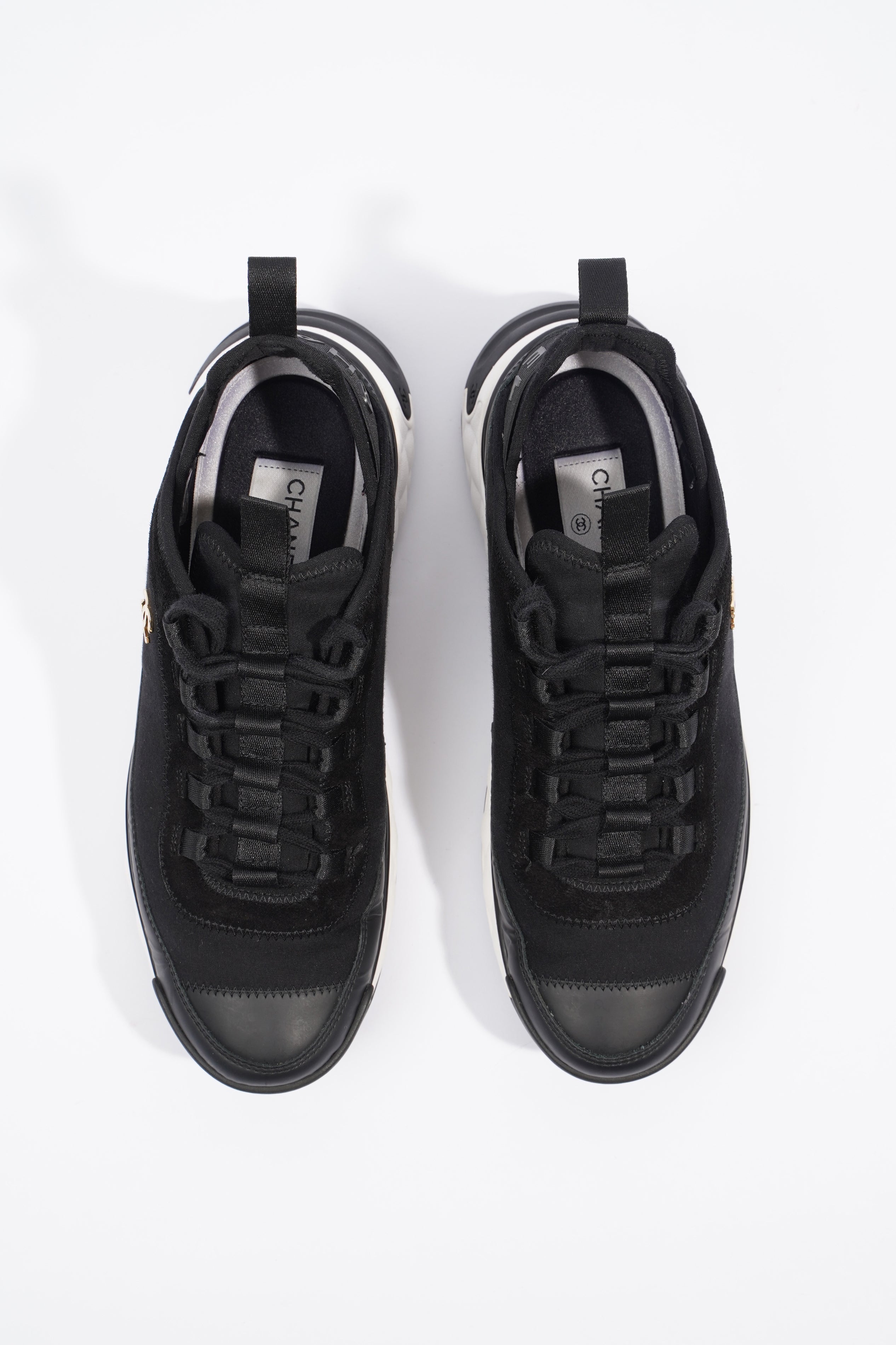 Chanel CC Logo Black / White EU 40 / UK 7