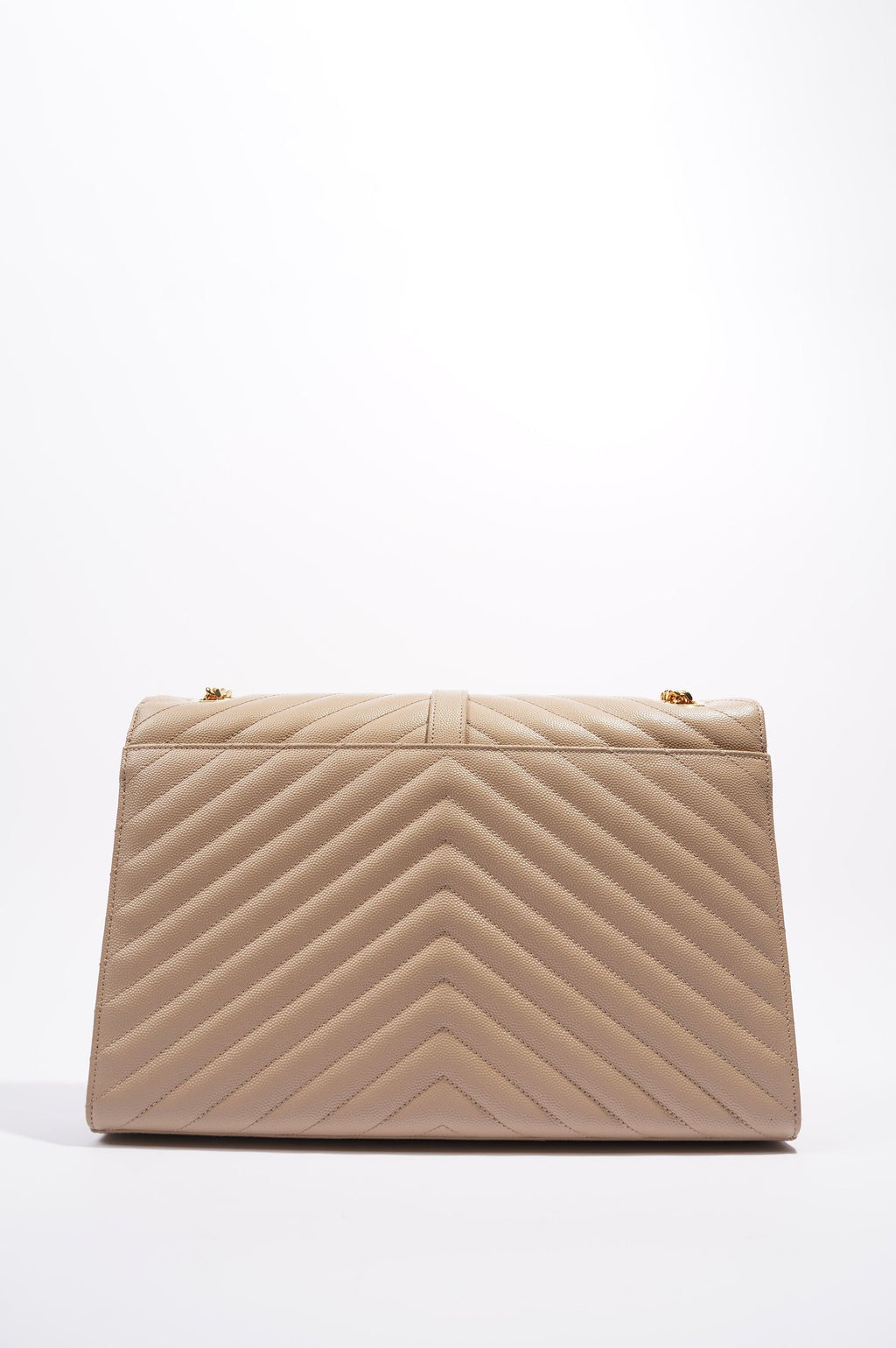 Saint Laurent Envelope Bag Nude Leather Medium