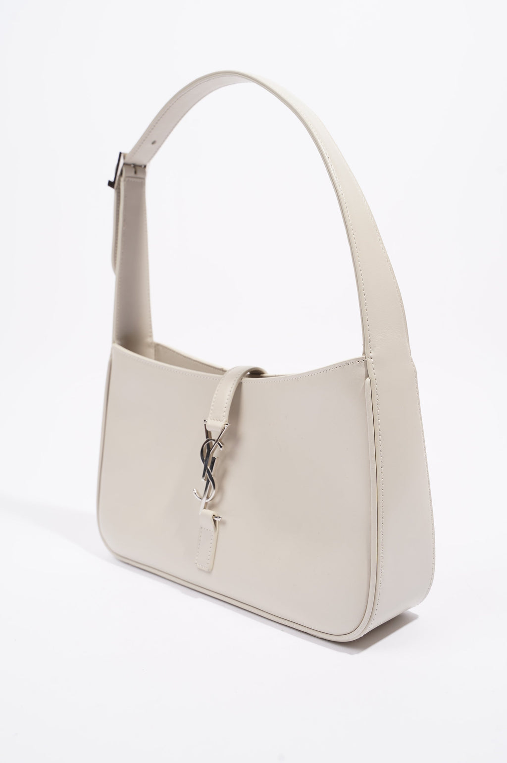 Saint Laurent Womens LE 5 A & Hobo White