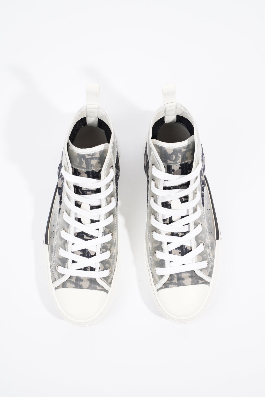 Christian Dior Womens B23 Grey / Blue / Oblique EU 40 / UK 7