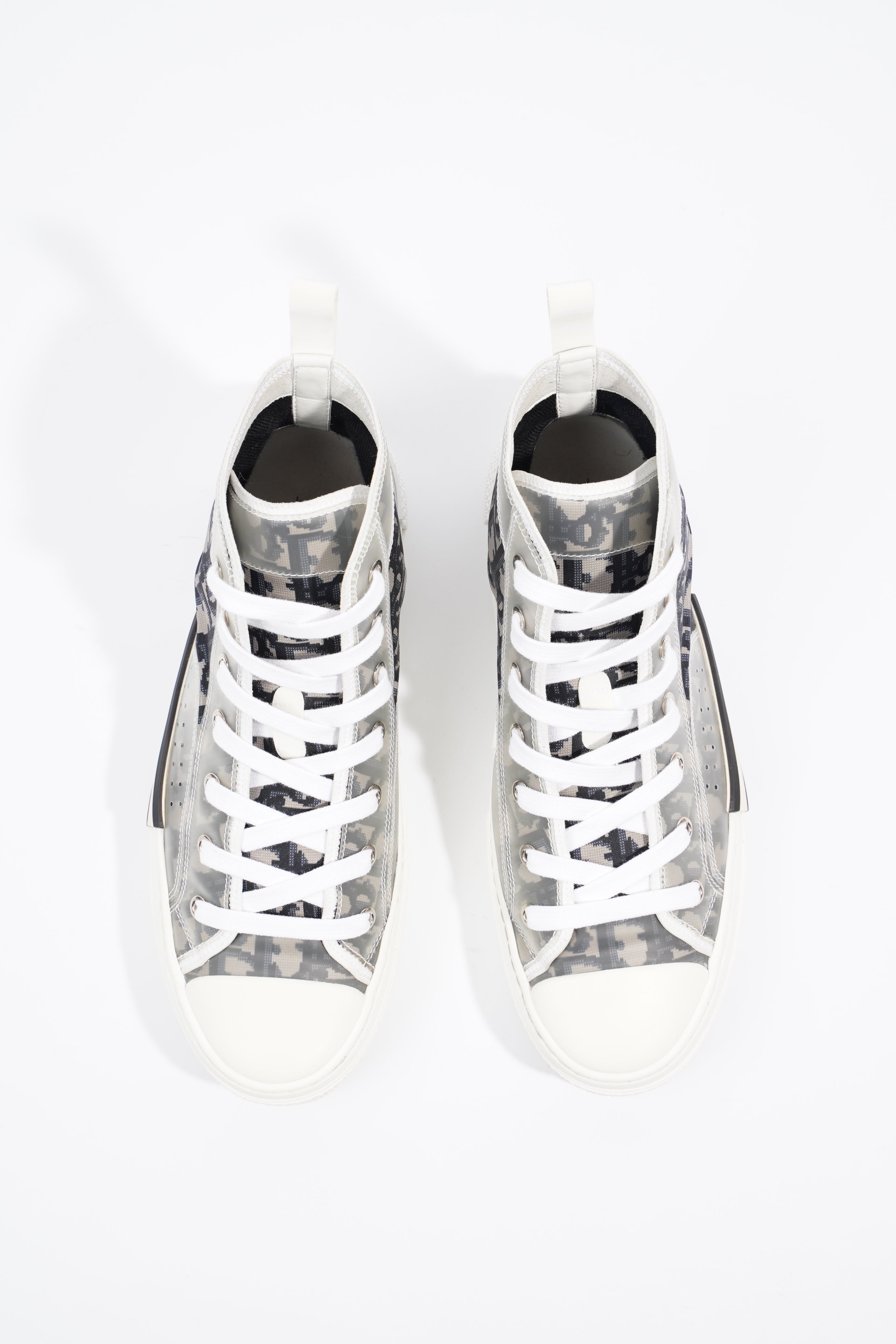 Christian Dior Womens B23 Grey / Blue / Oblique EU 40 / UK 7