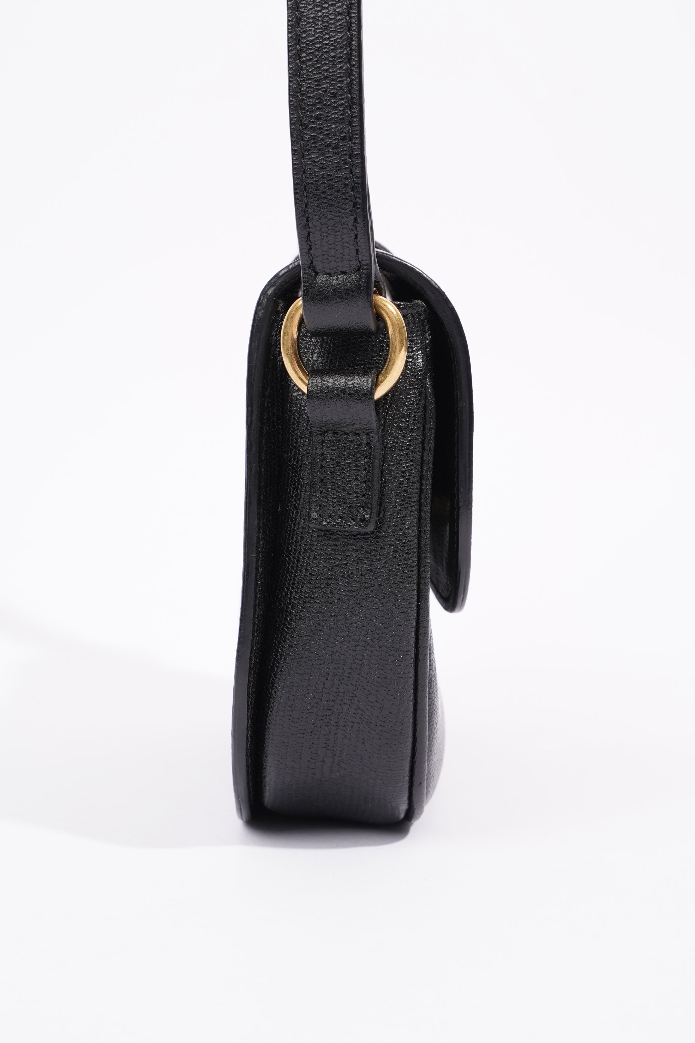 Saint Laurent Chyc Crossbody Bag Black Leather