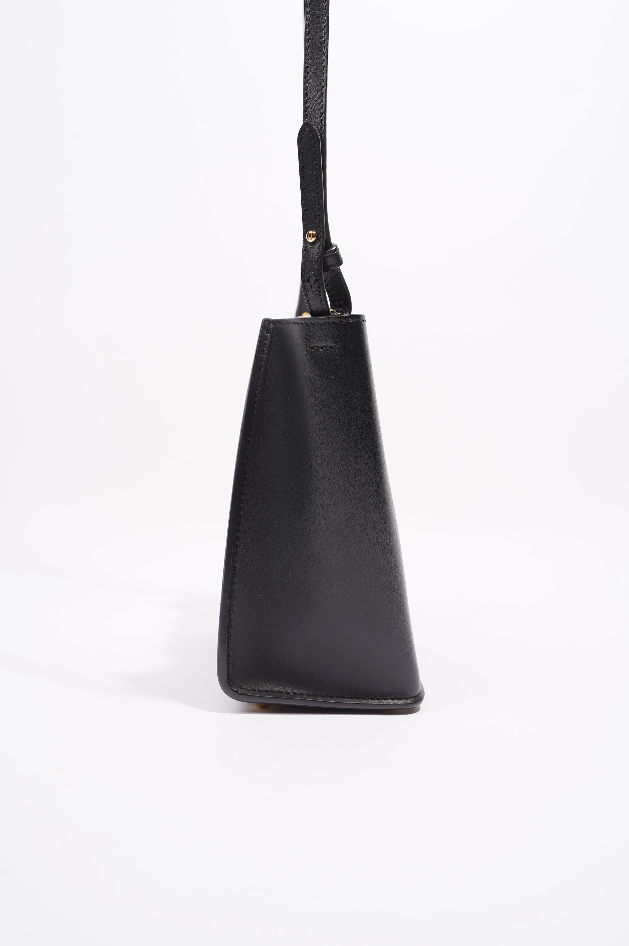 Fendi Way Tote Black Leather Small