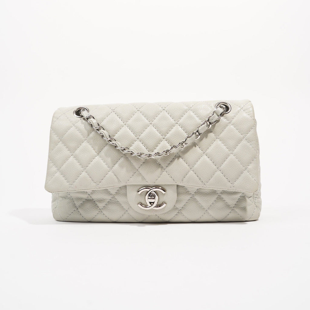 Chanel Quilted Caviar Leather Classic Double Flap Medium