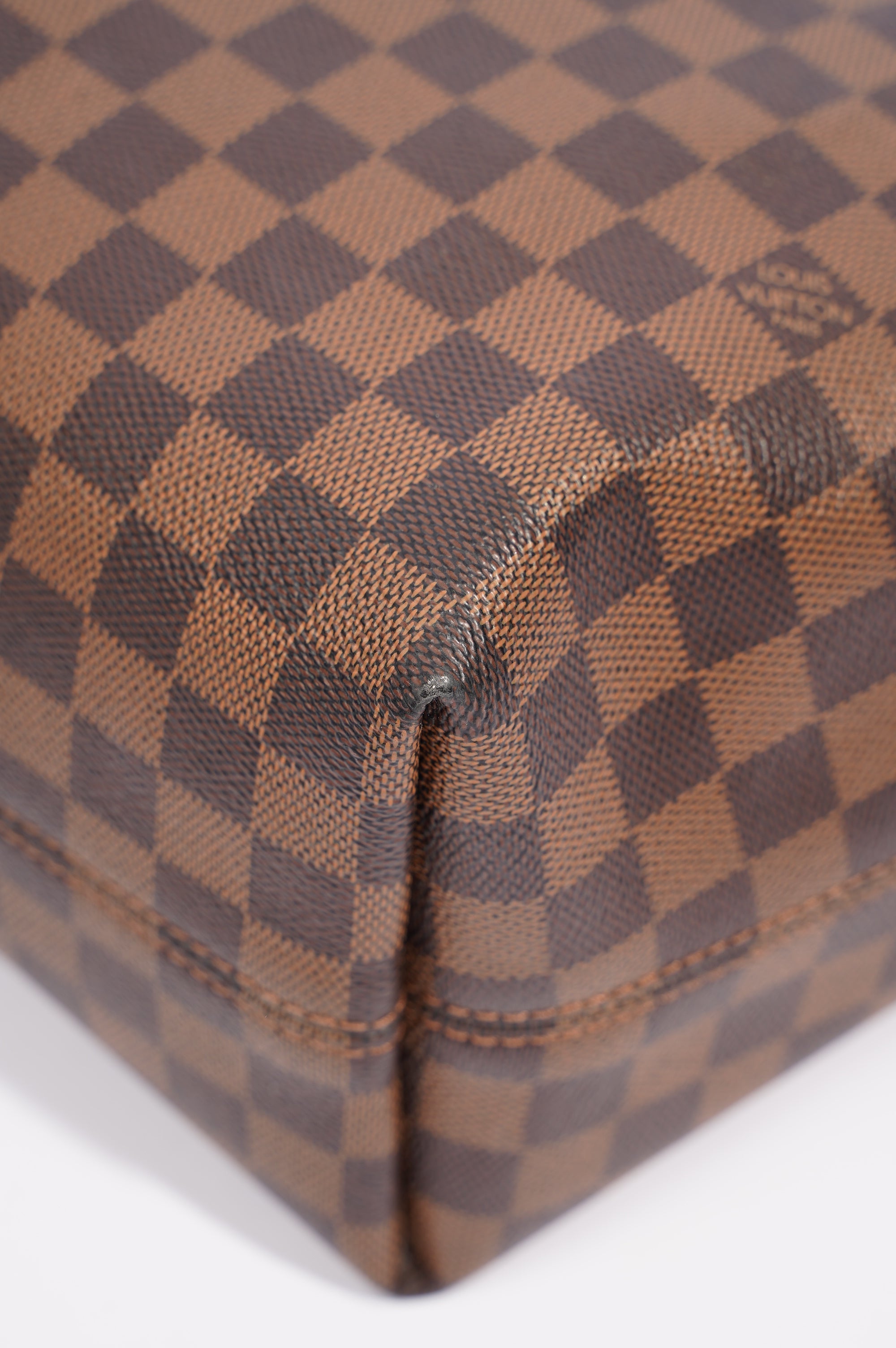 Louis Vuitton Womens Graceful Bag Damier Ebene Canvas MM