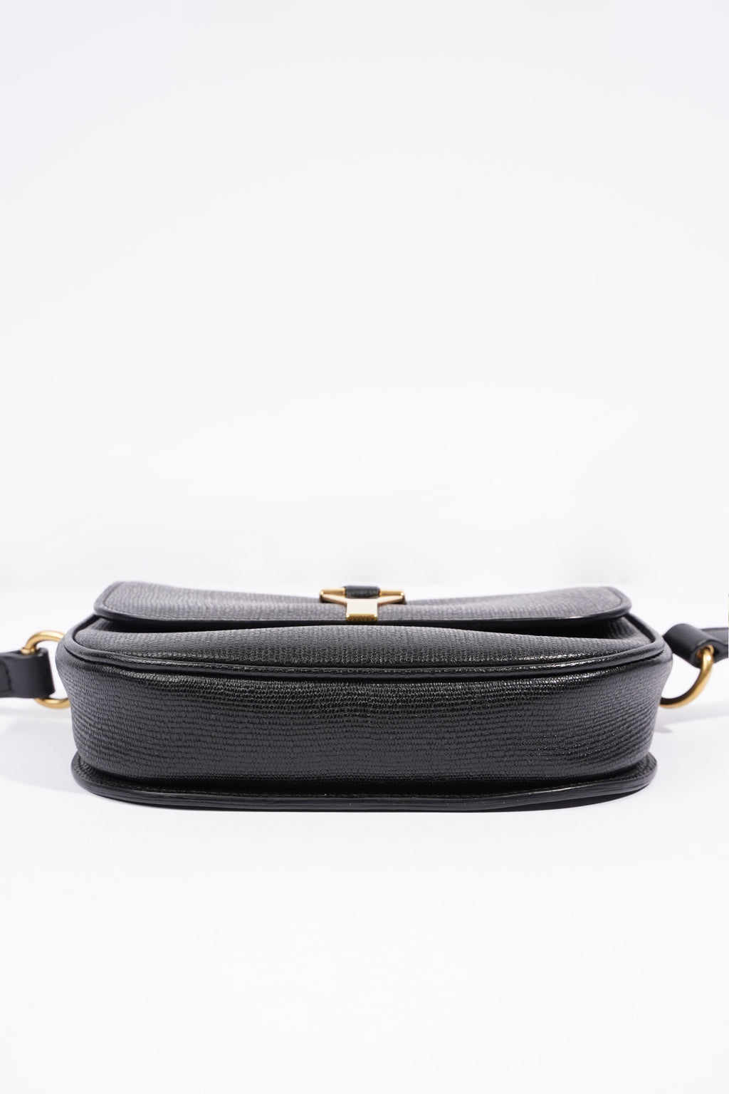 Saint Laurent Chyc Crossbody Bag Black Leather