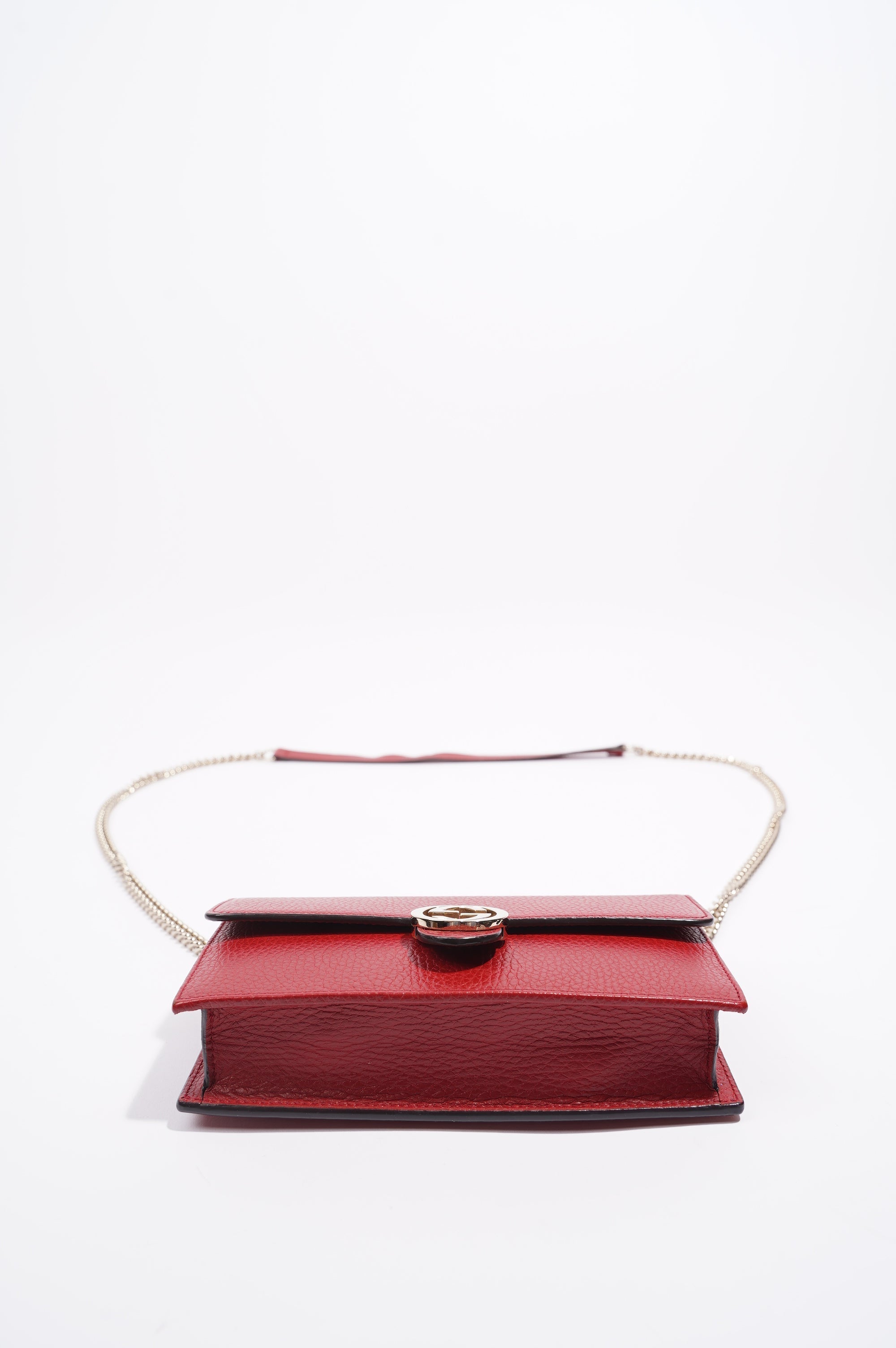 Gucci Womens Interlocking WOC Red