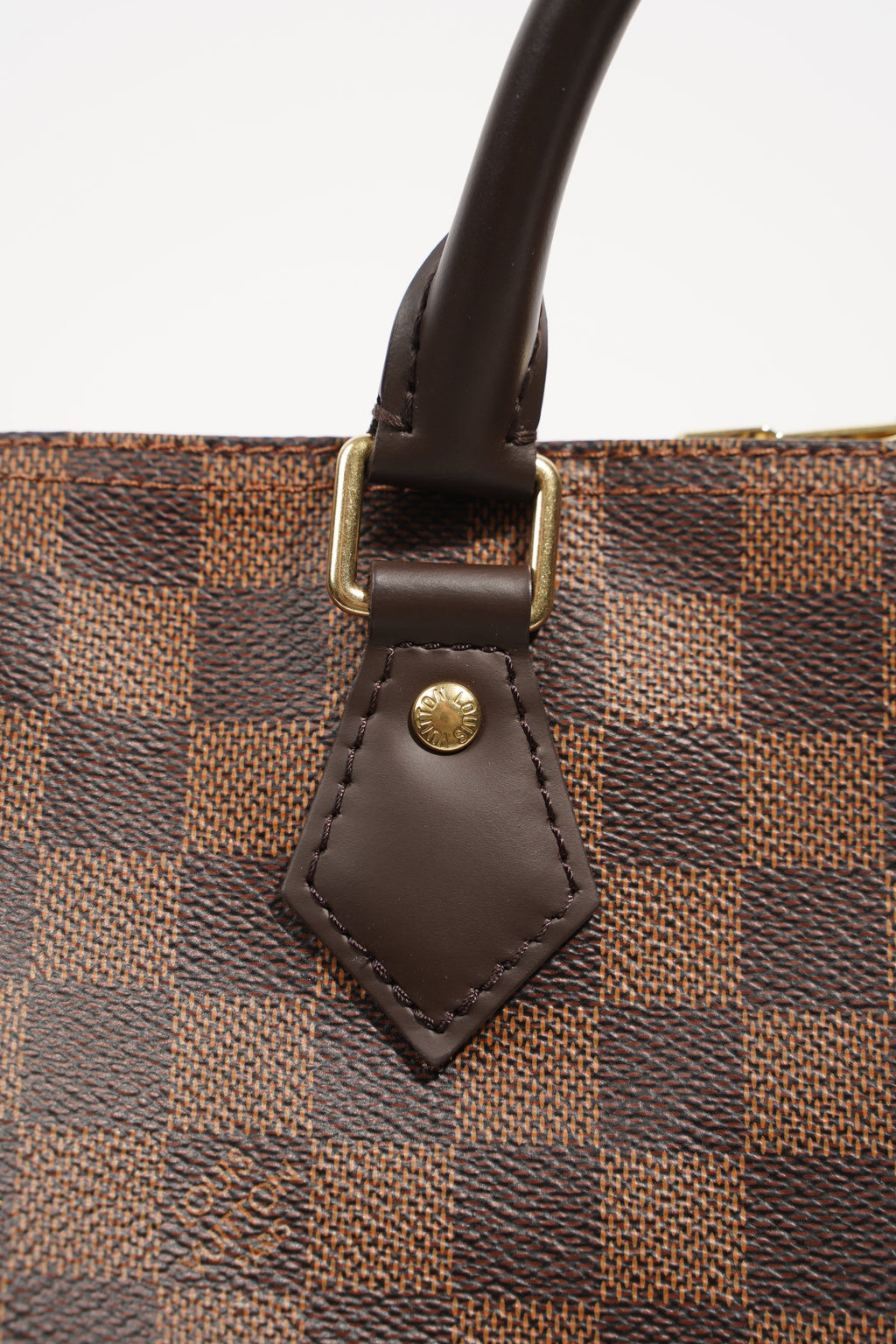 Louis Vuitton Womens Speedy Bandouliere Damier Ebene 30