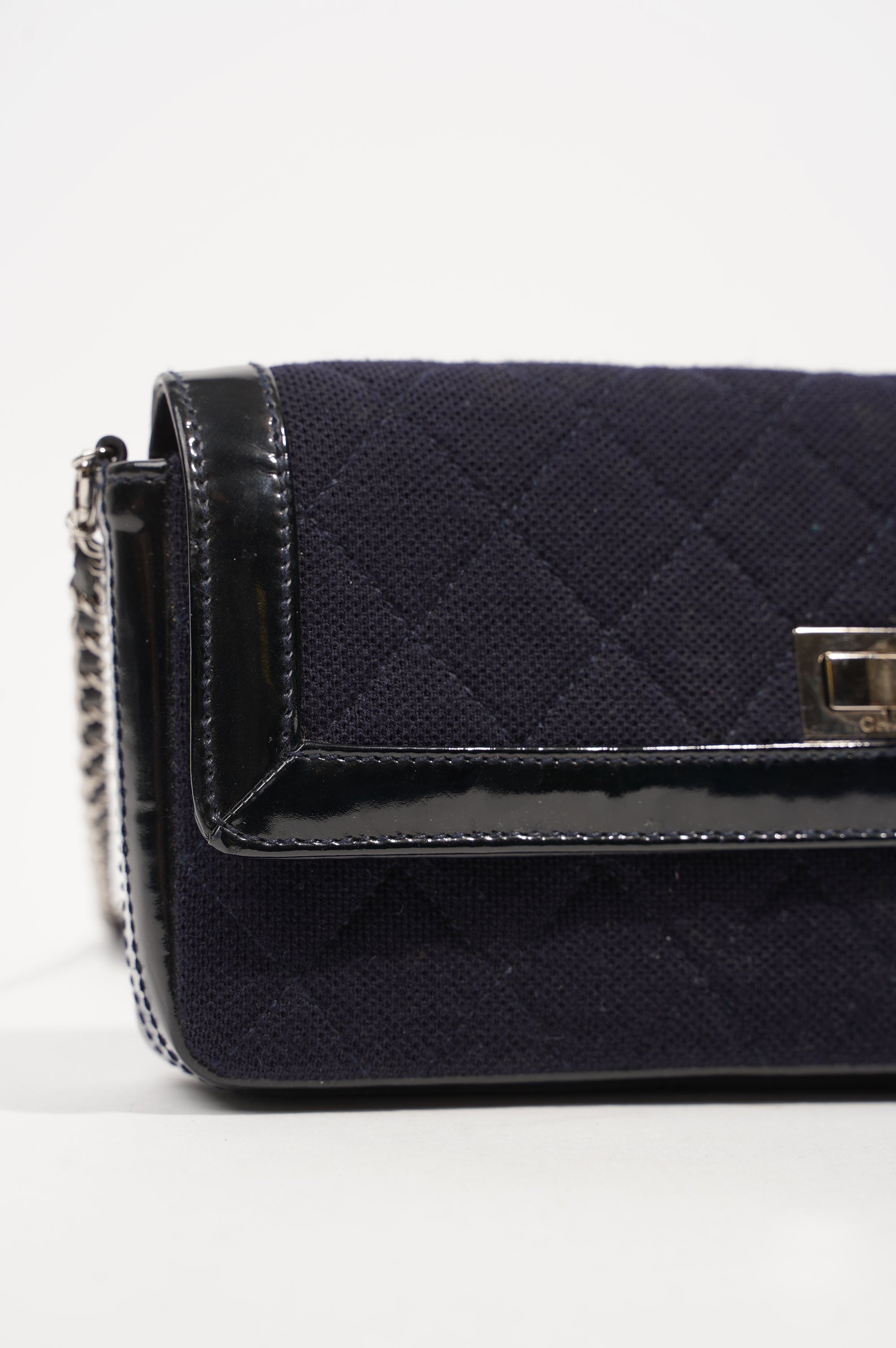 Chanel Womens East West Mademoiselle Flap Bag
