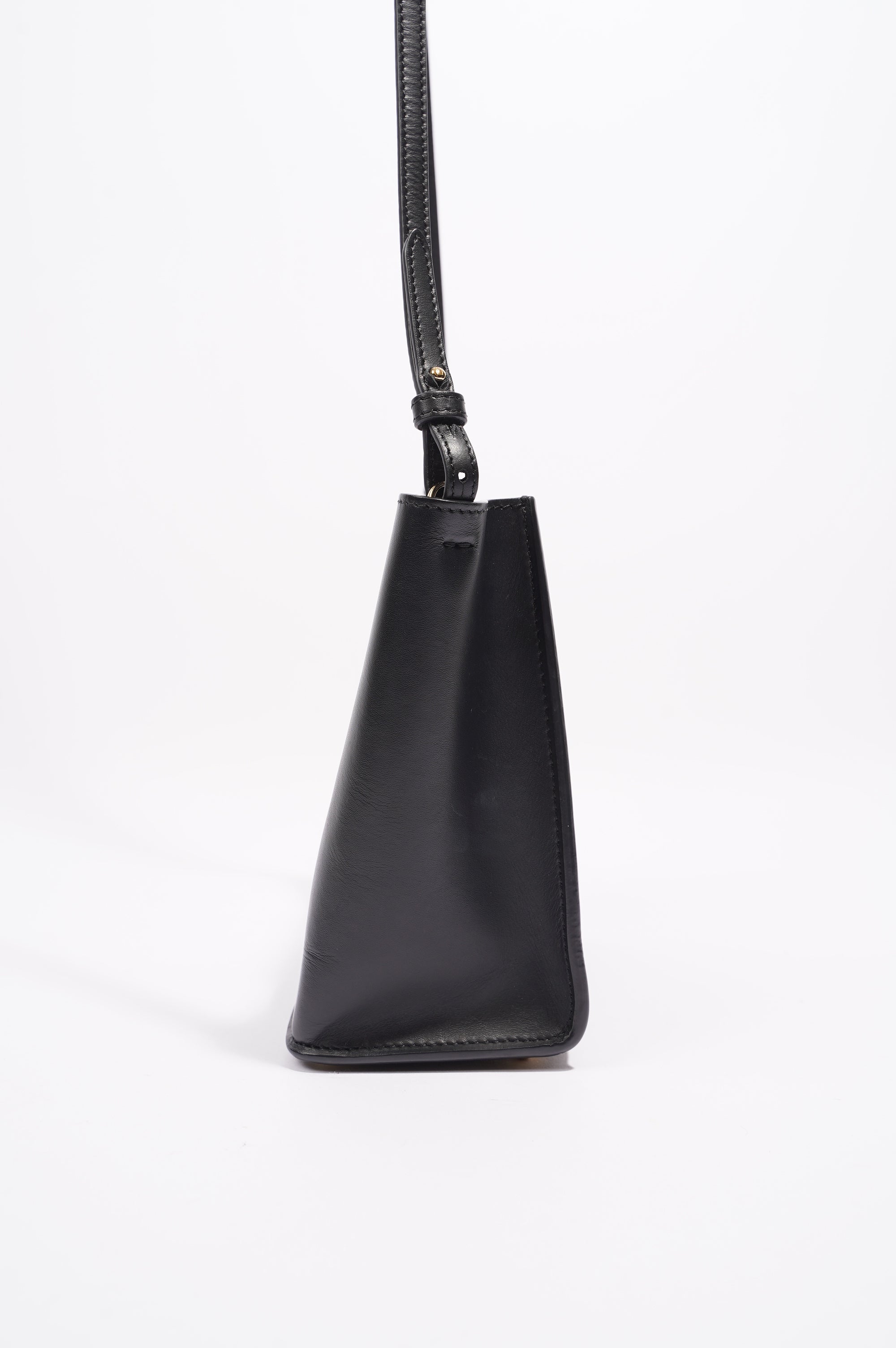 Fendi Way Tote Black Leather Small