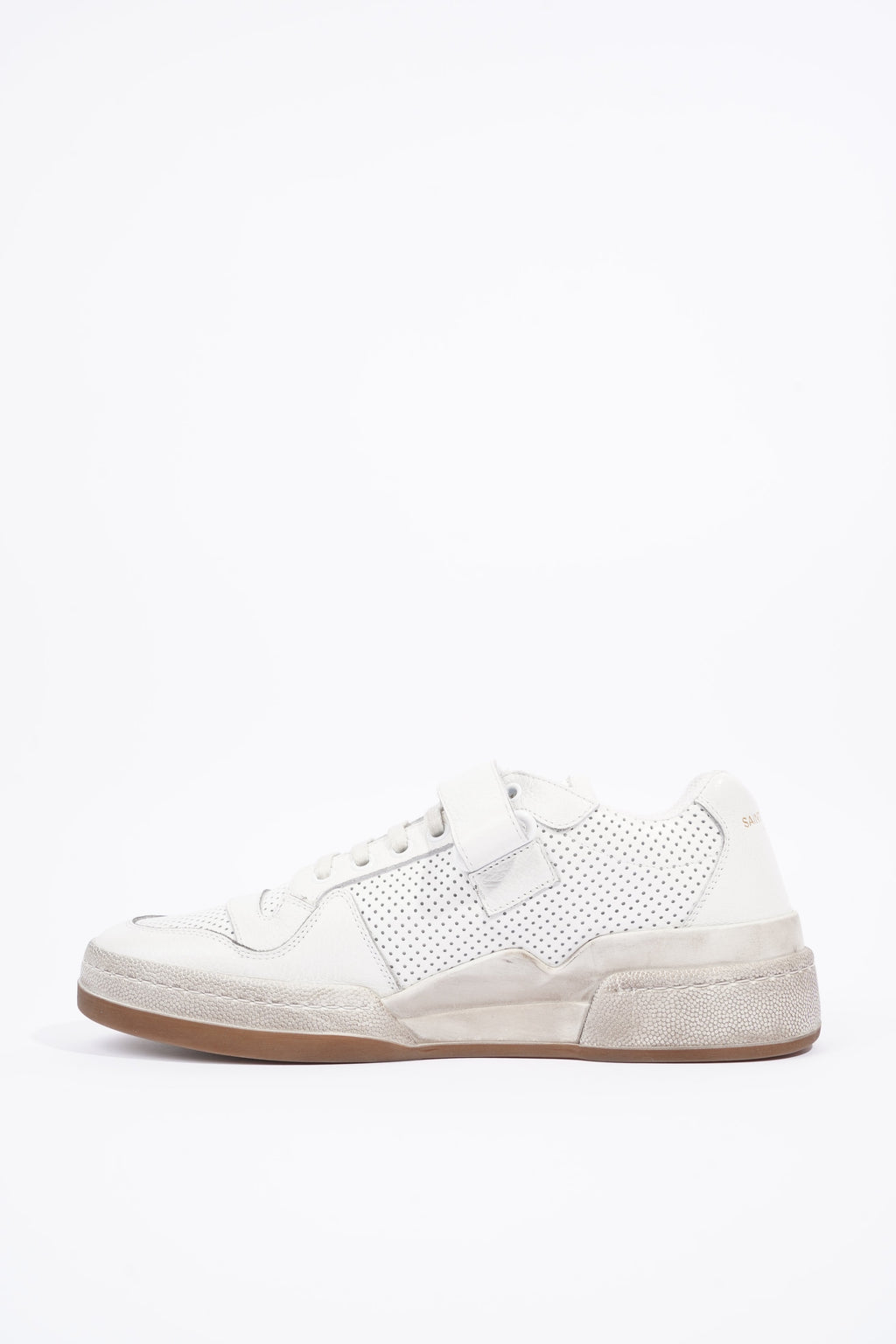 Saint Laurent Womens SL24 Low Top Sneaker White EU 41 / UK 8