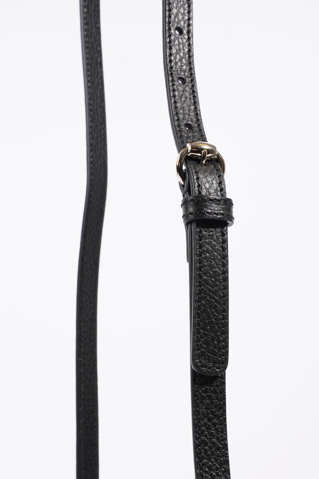 Gucci Womens Soho Tote Bag Black Leather Small