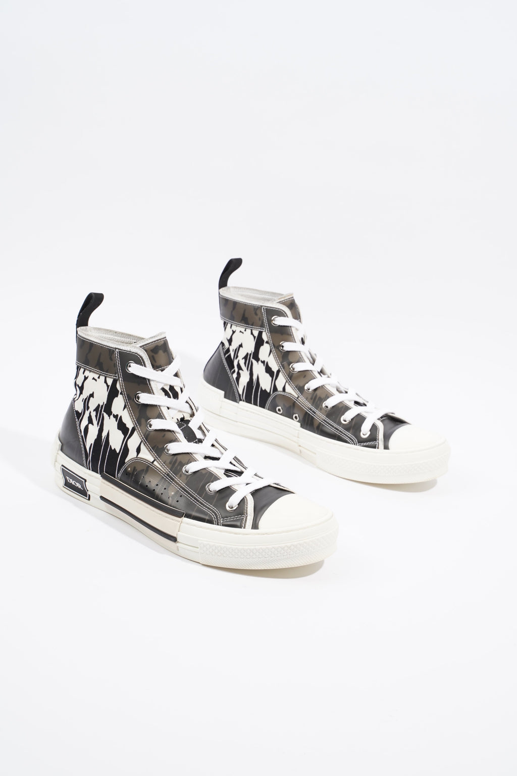 Christian Dior Mens B23 High Top Black / White EU 42 / UK 8