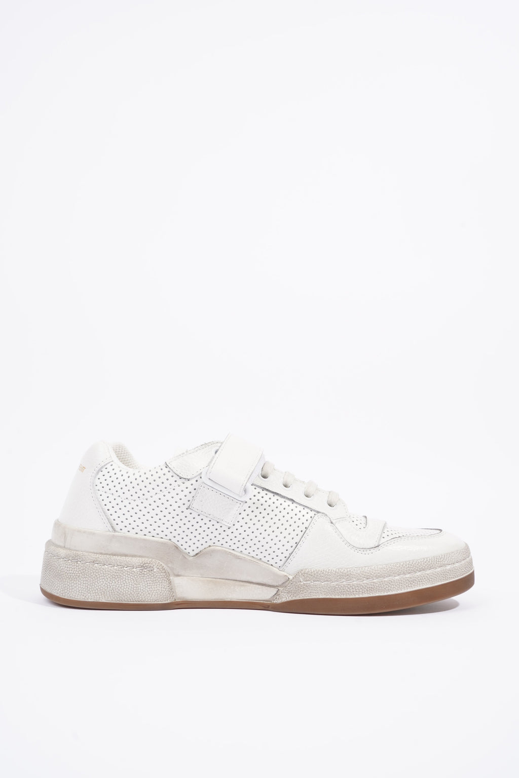 Saint Laurent Womens SL24 Low Top Sneaker White EU 41 / UK 8