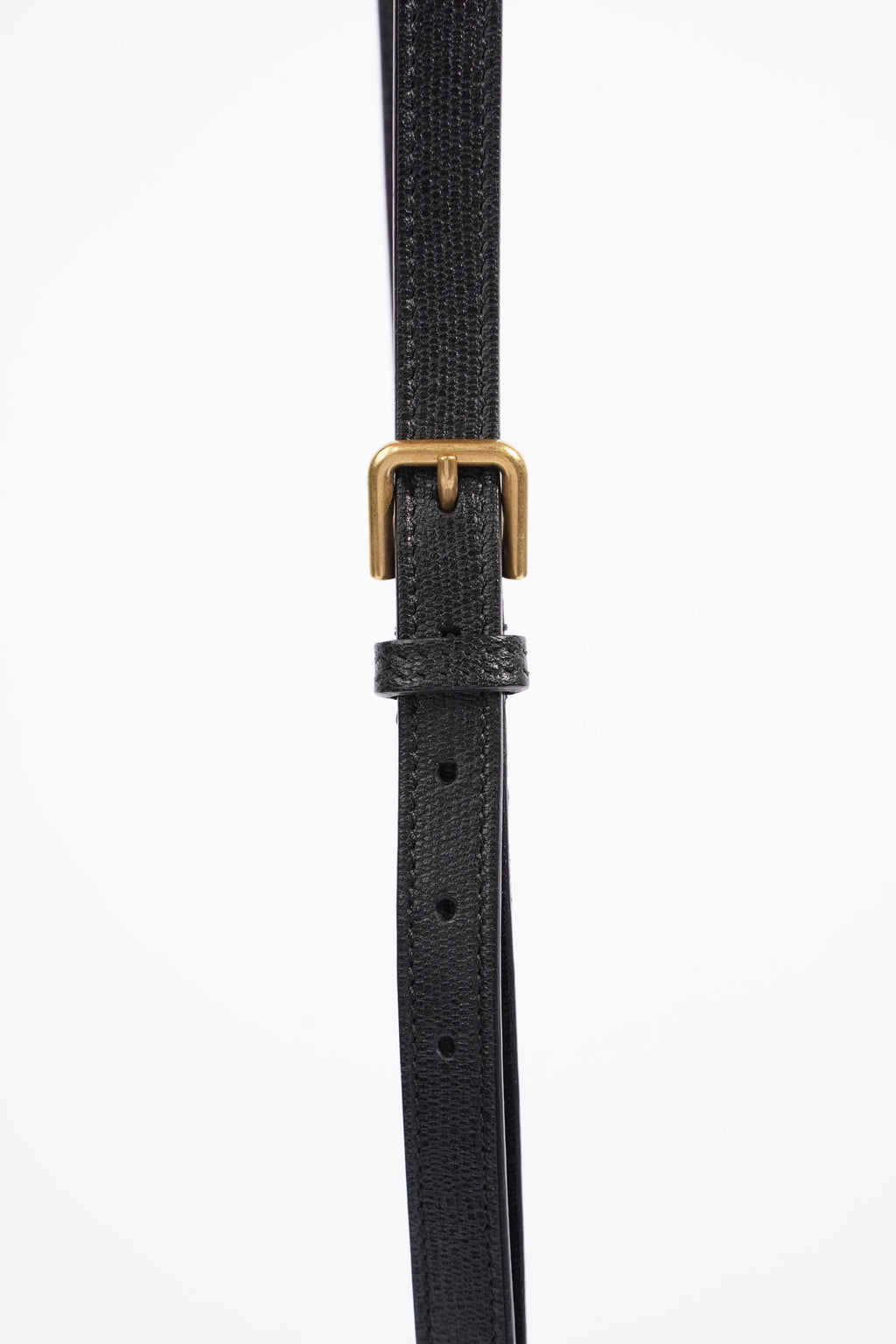 Saint Laurent Chyc Crossbody Bag Black Leather