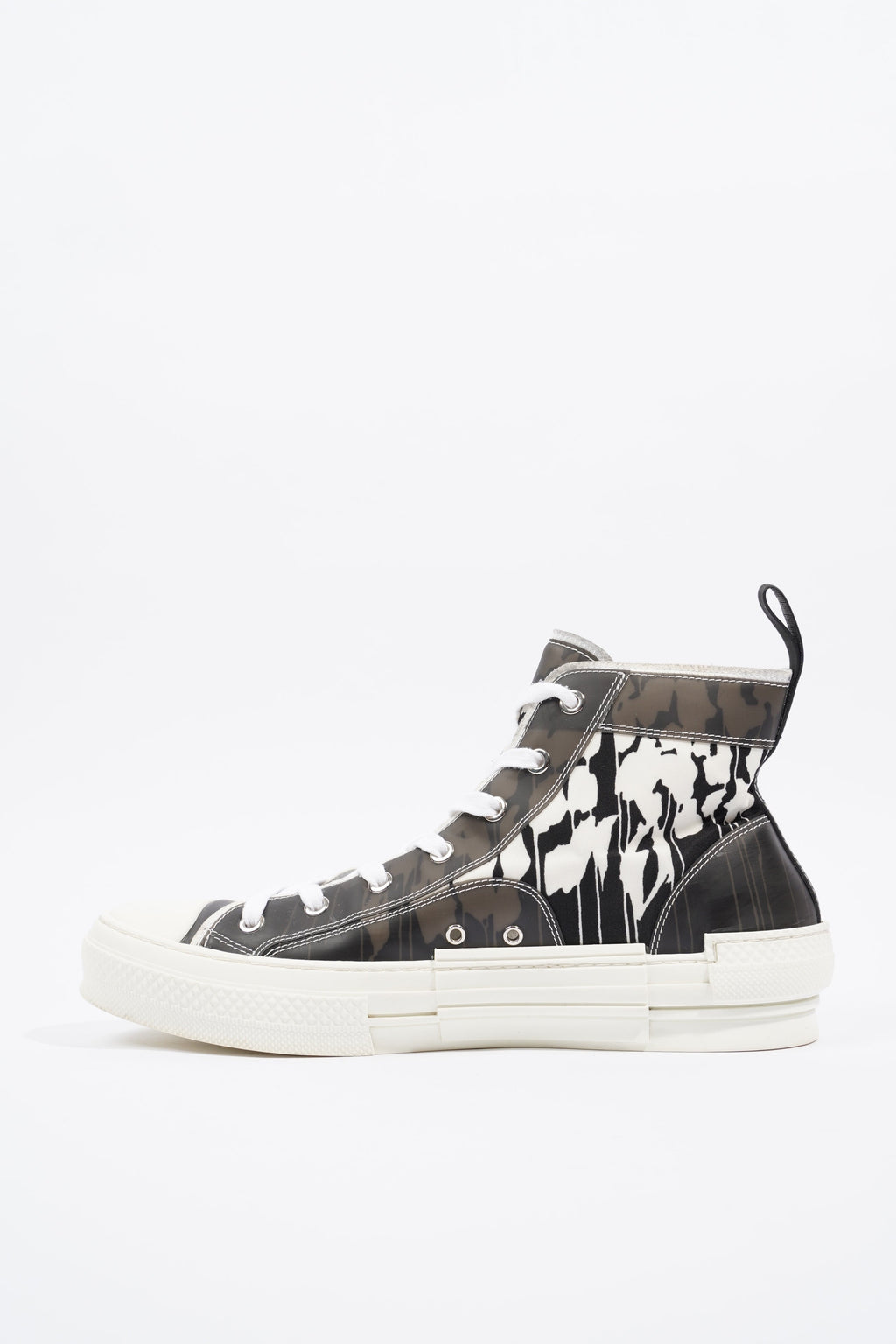 Christian Dior Mens B23 High Top Black / White EU 42 / UK 8