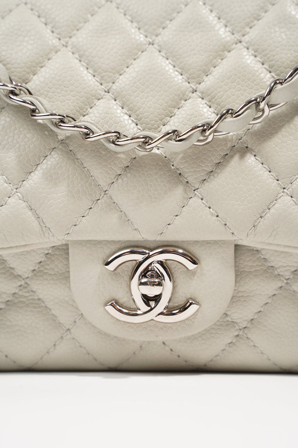 Chanel Quilted Caviar Leather Classic Double Flap Medium