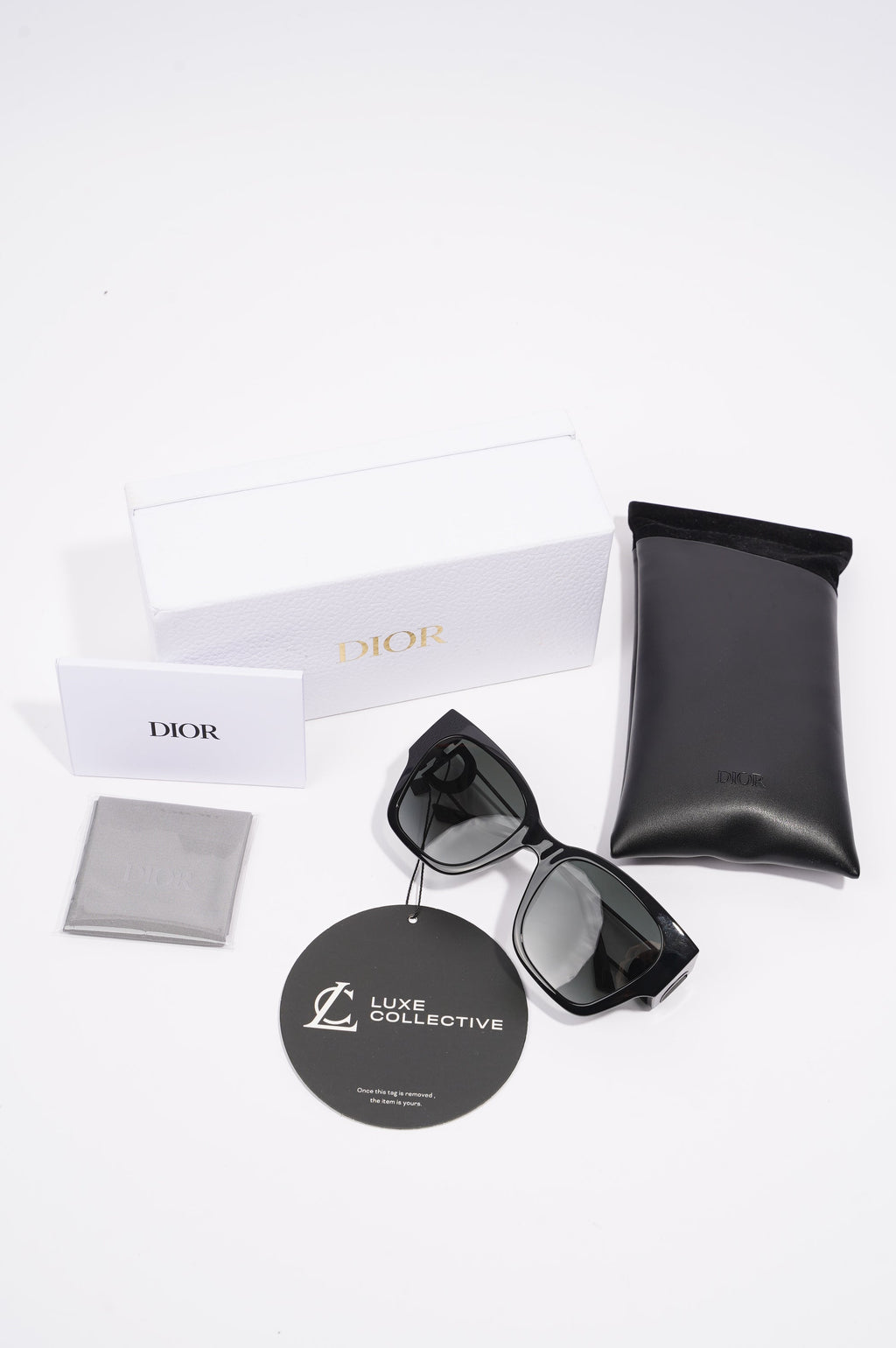Christian Dior 30 Montaigne Sunglasses Black 135