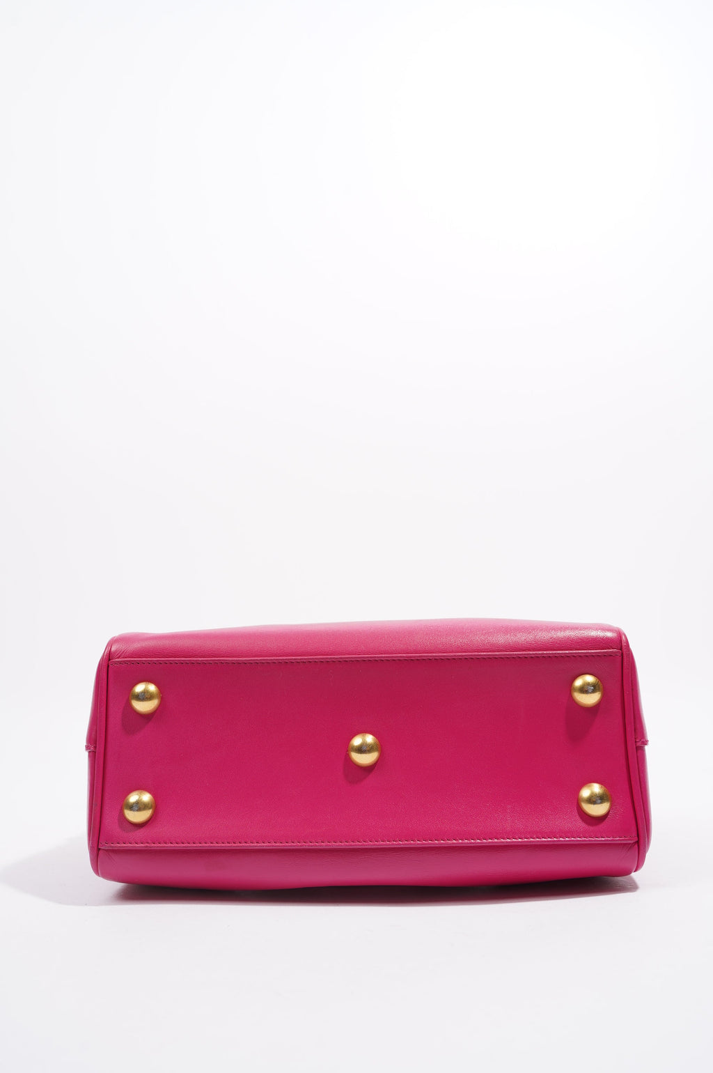 Saint Laurent Womens Duffle Bag Pink Leather Baby