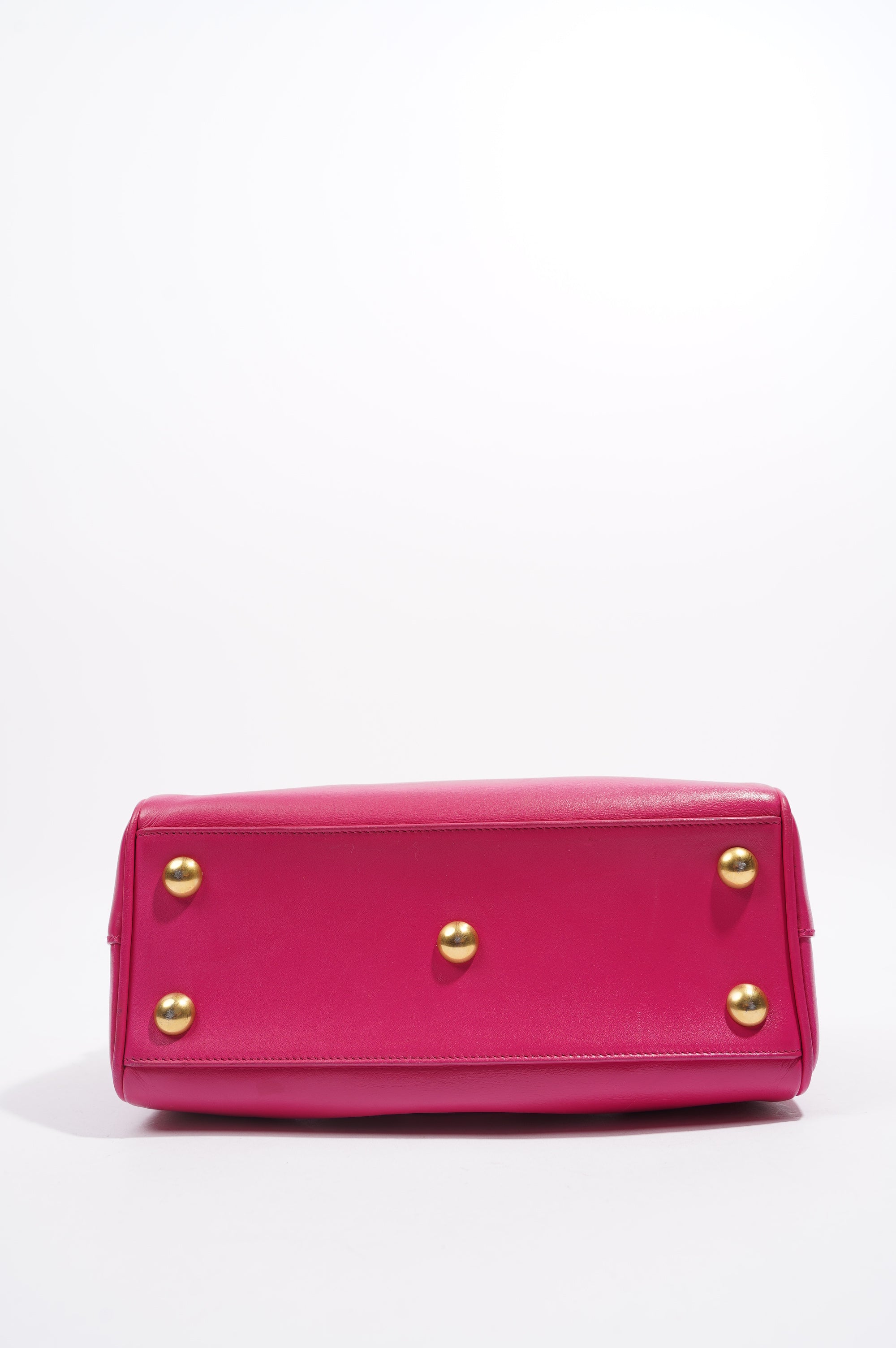 Saint Laurent Womens Duffle Bag Pink Leather Baby