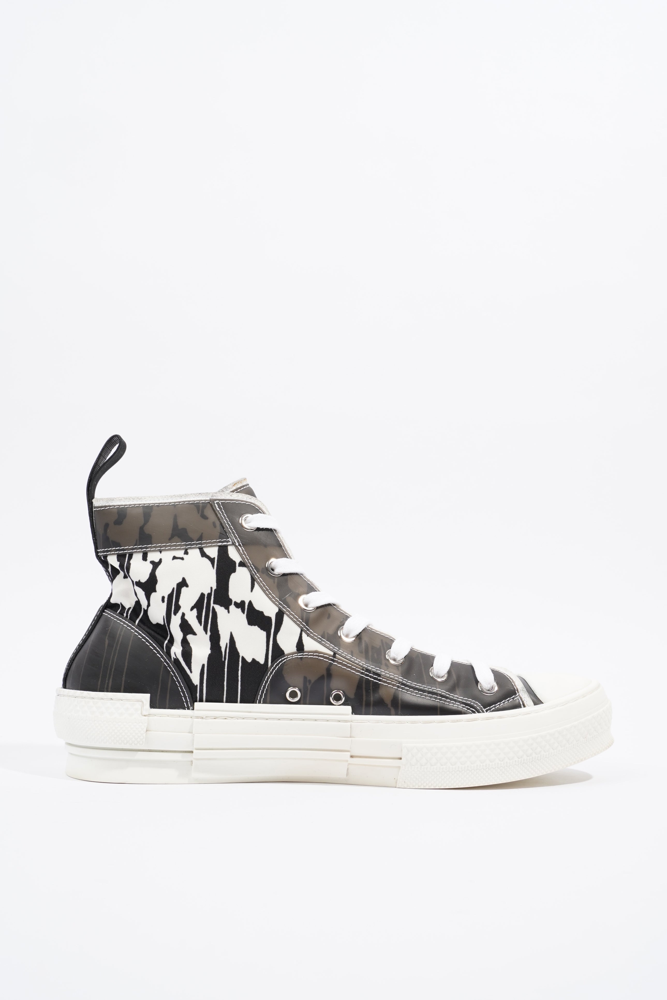 Christian Dior Mens B23 High Top Black / White EU 42 / UK 8