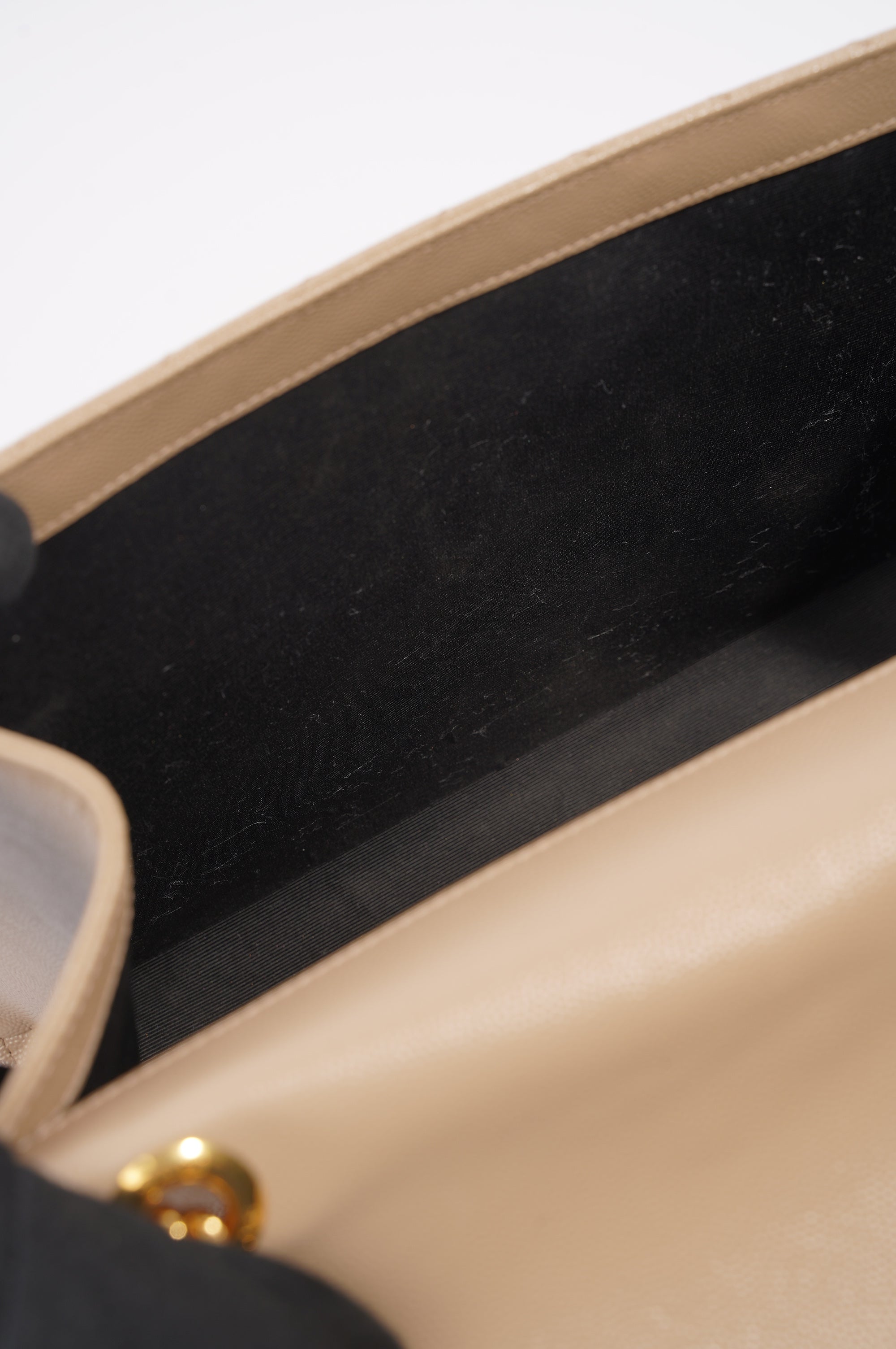 Saint Laurent Envelope Bag Nude Leather Medium