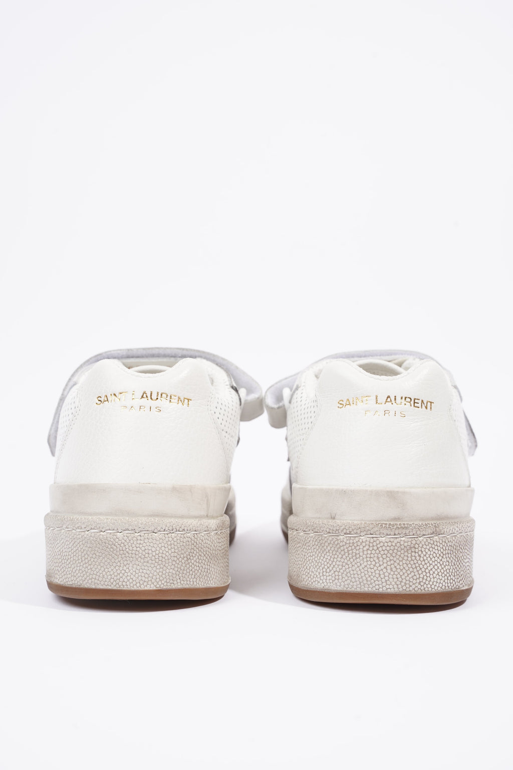 Saint Laurent Womens SL24 Low Top Sneaker White EU 41 / UK 8
