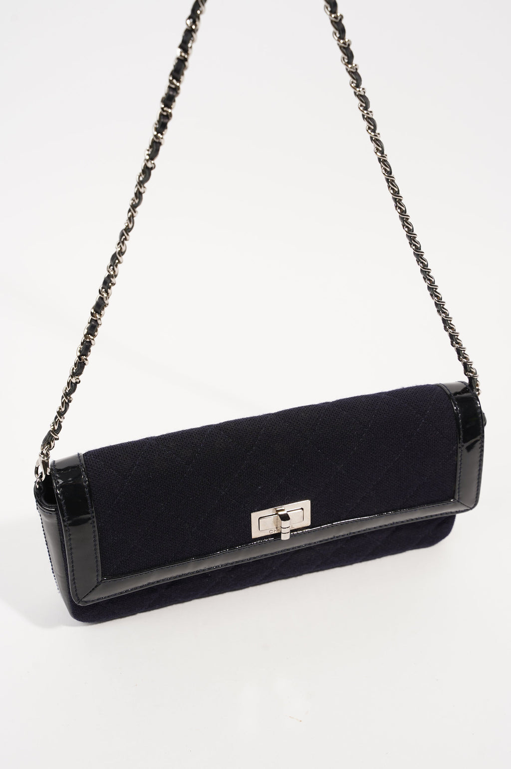 Chanel Womens East West Mademoiselle Flap Bag