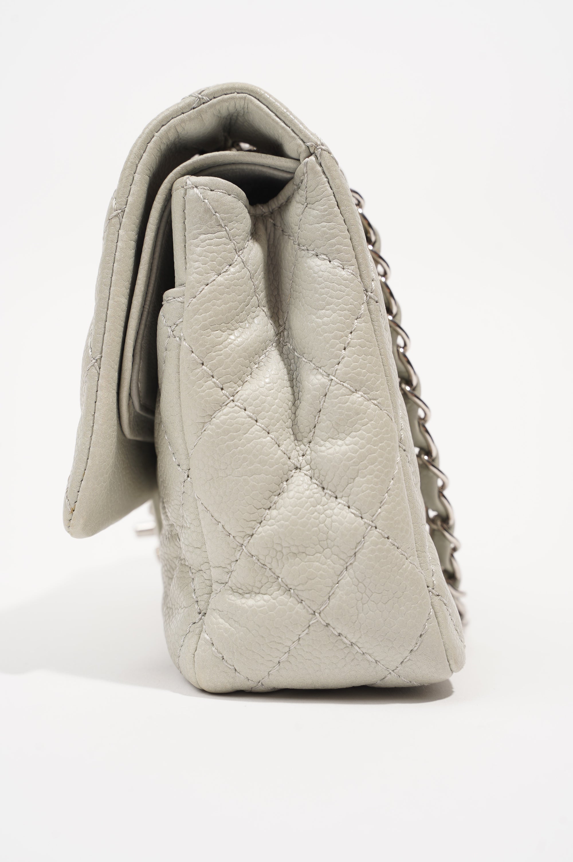 Chanel Quilted Caviar Leather Classic Double Flap Medium