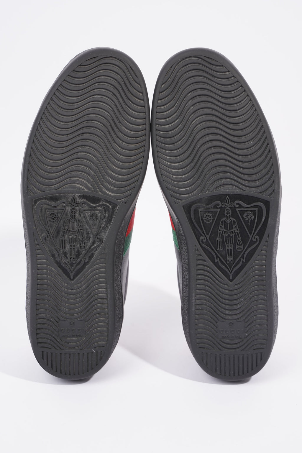 Gucci Mens Ace Black / Green / Red EU 42 / UK 8