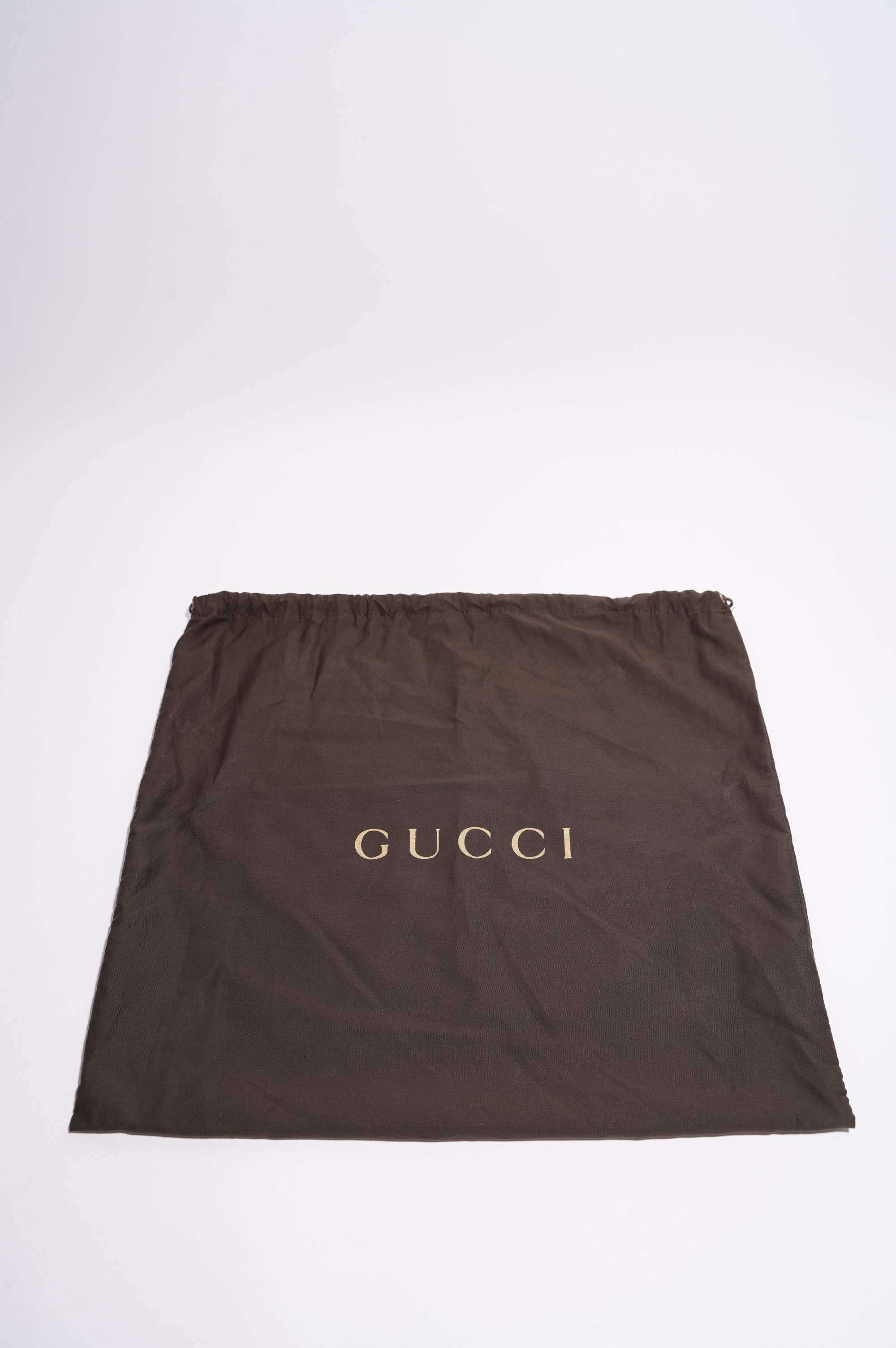 Gucci Clutch Bag Bamboo Burnt Orange Leather